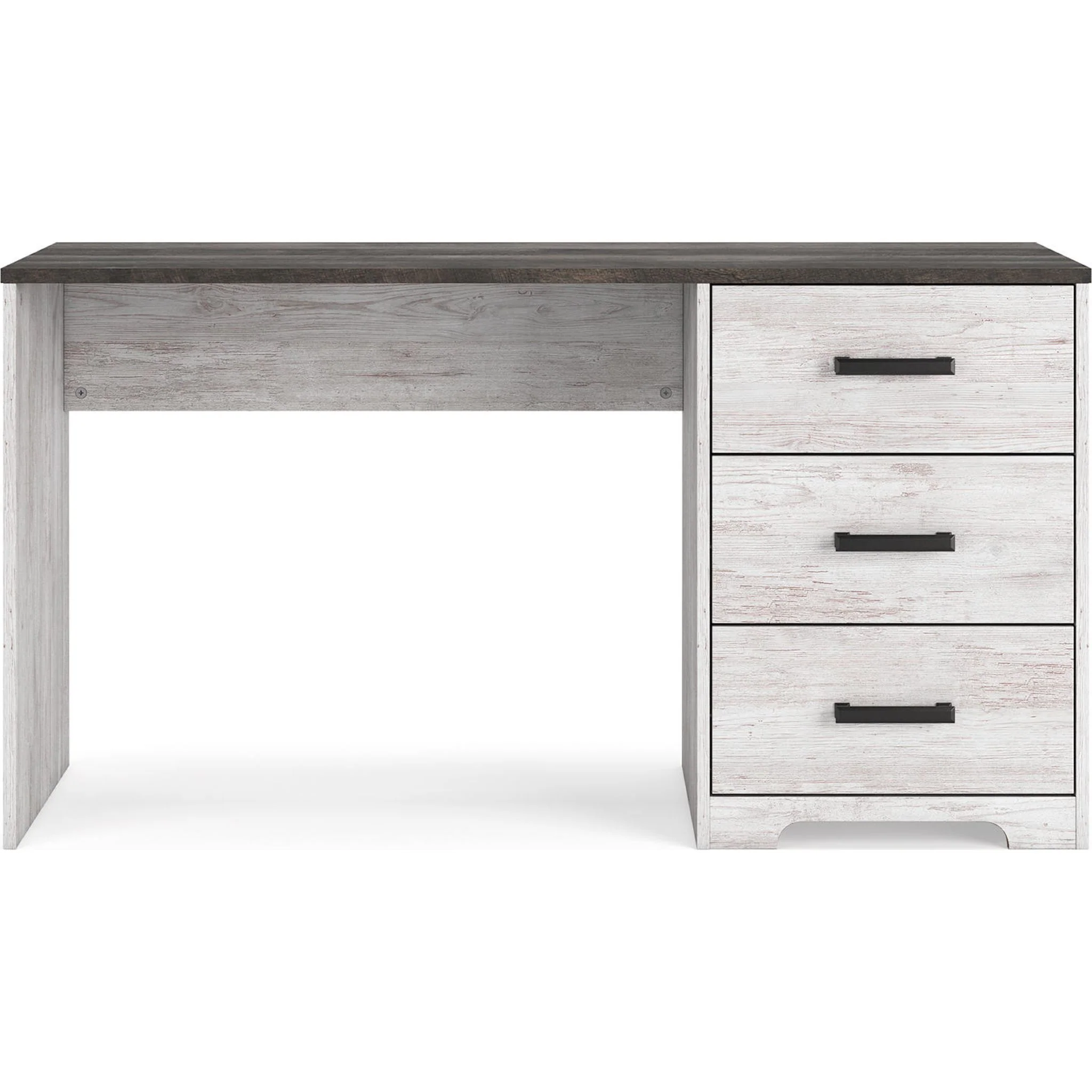 Shawburn Desk - Whitewash/Charcoal Gray - Image 9