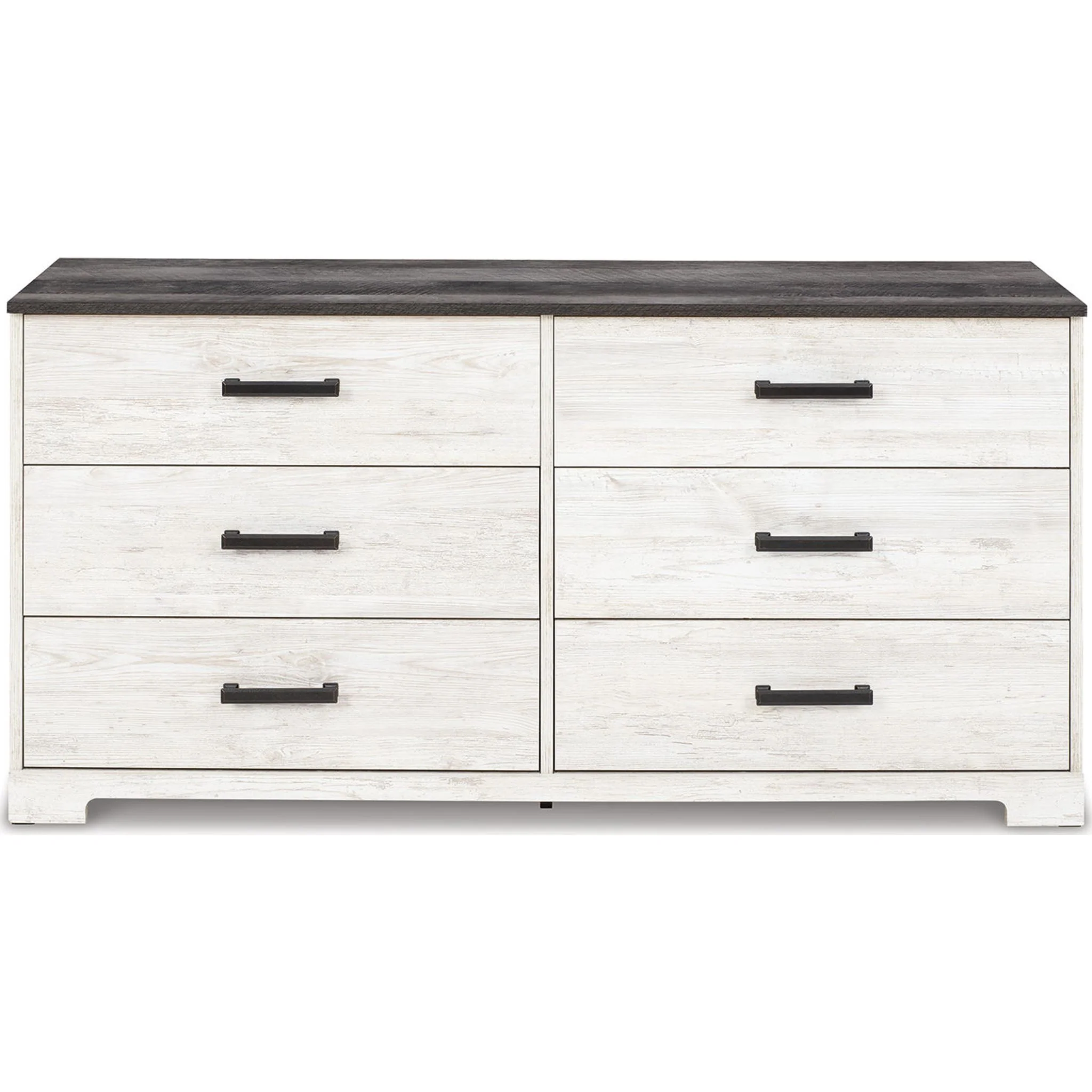 Shawburn Dresser - Whitewash/Charcoal Gray - Image 16
