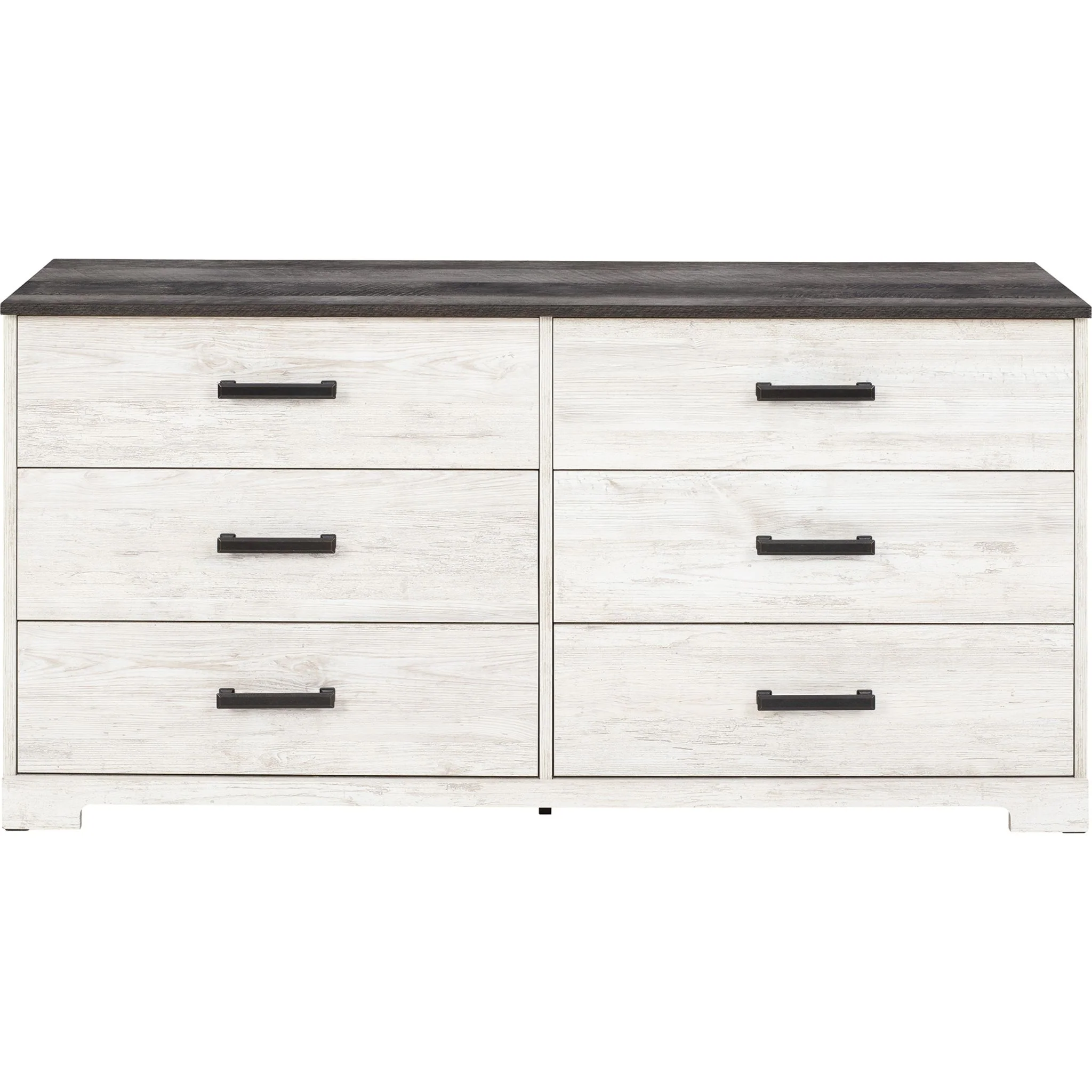 Shawburn Dresser - Whitewash/Charcoal Gray - Image 6