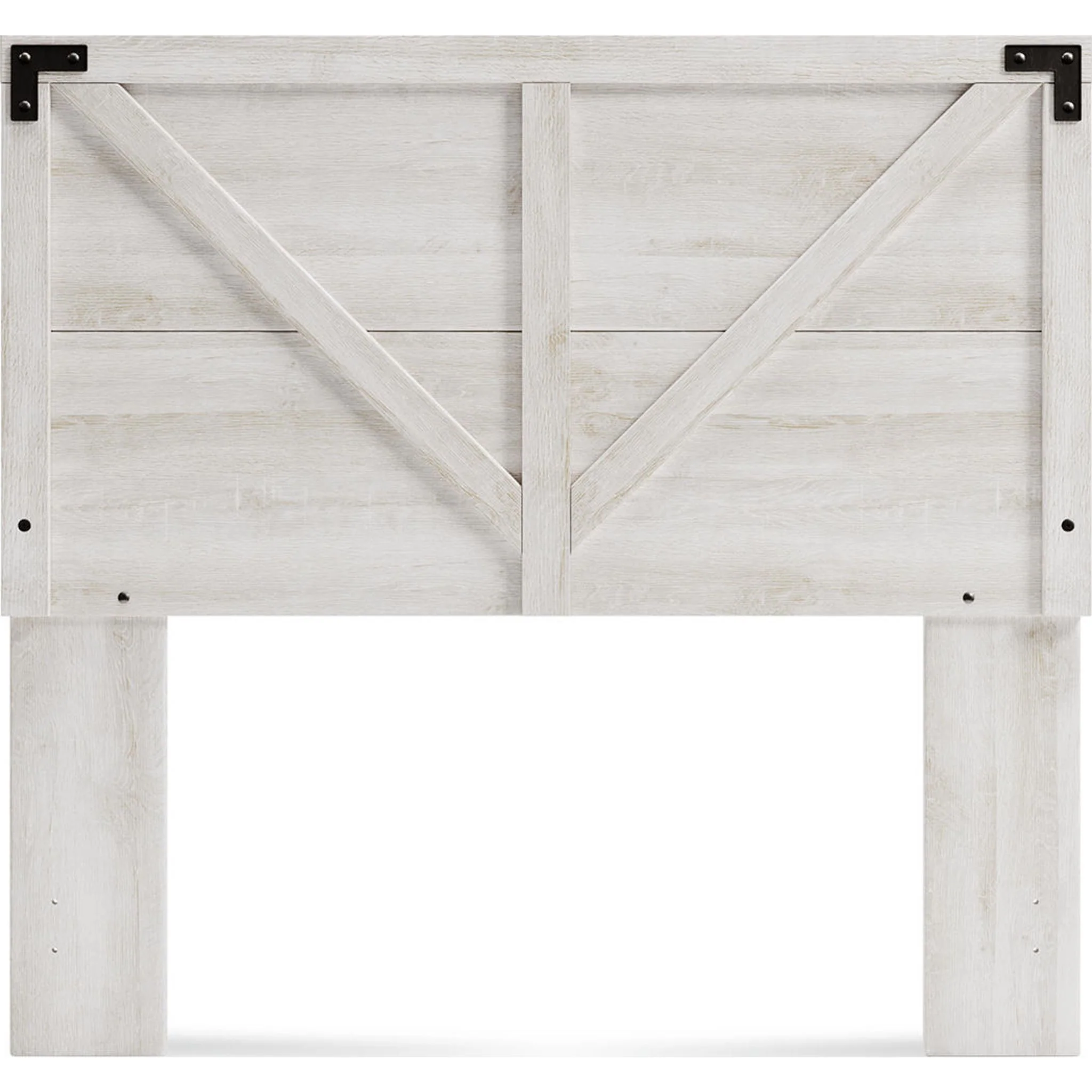 Shawburn Full Panel Headboard - Whitewash - Image 3