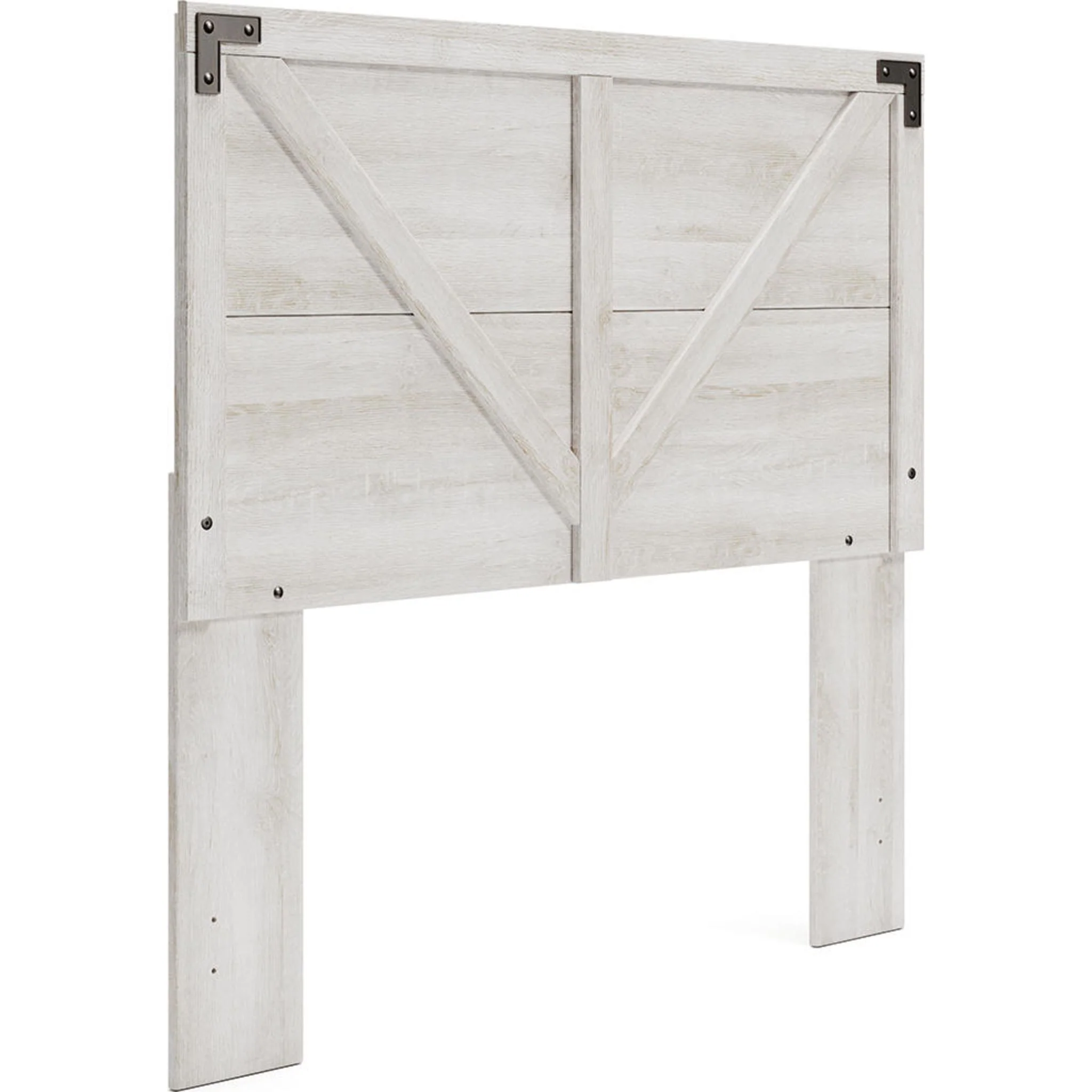 Shawburn Full Panel Headboard - Whitewash - Image 8