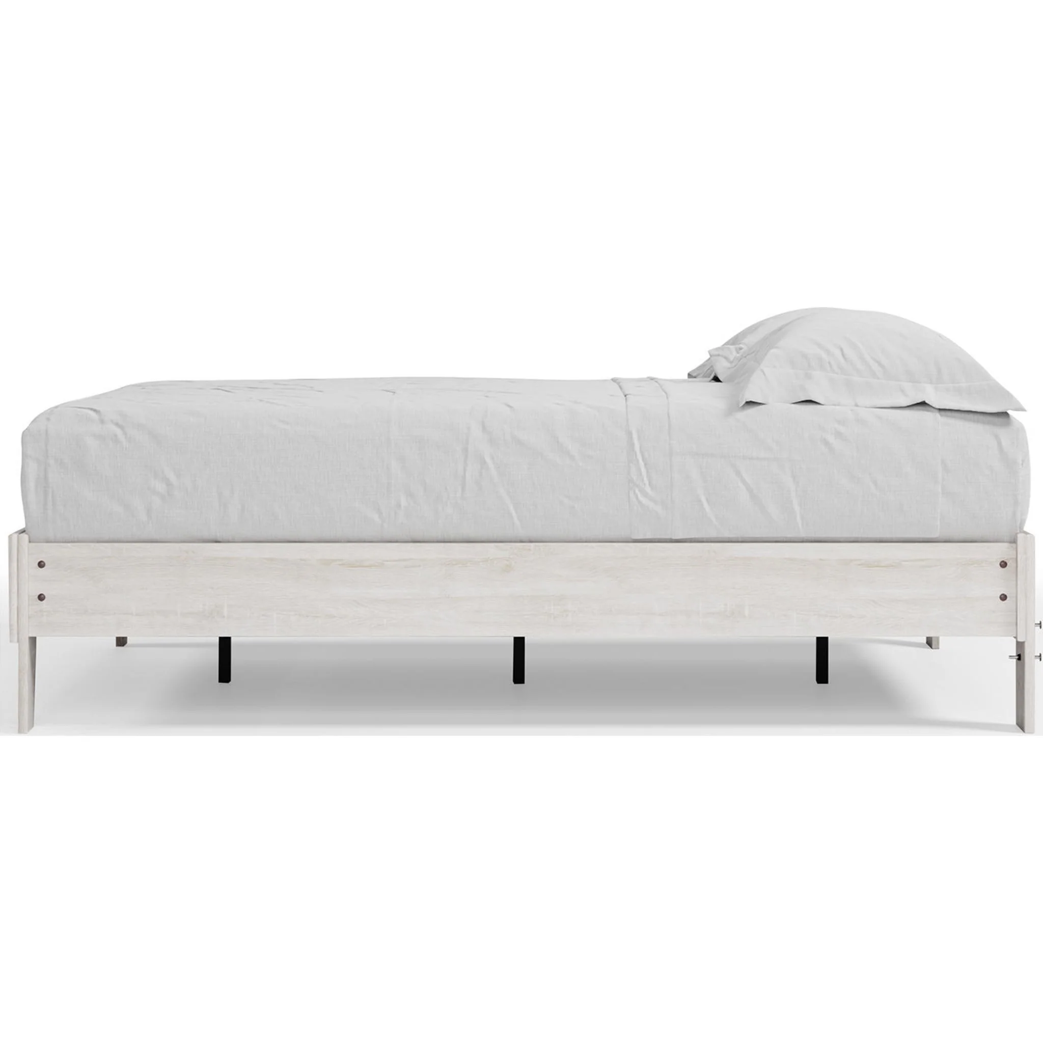 Shawburn Full Platform Bed - Whitewash - Image 11