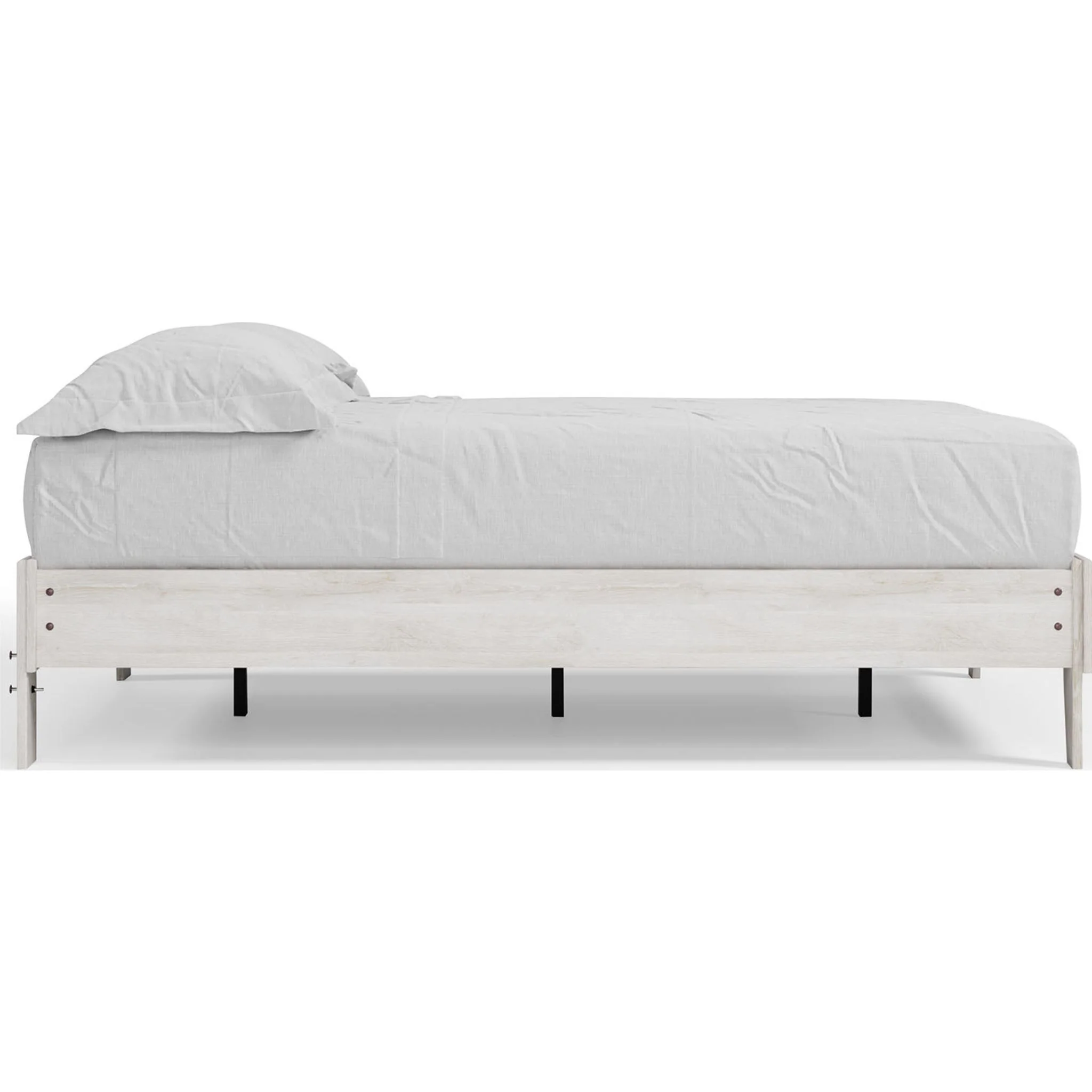Shawburn Full Platform Bed - Whitewash - Image 12