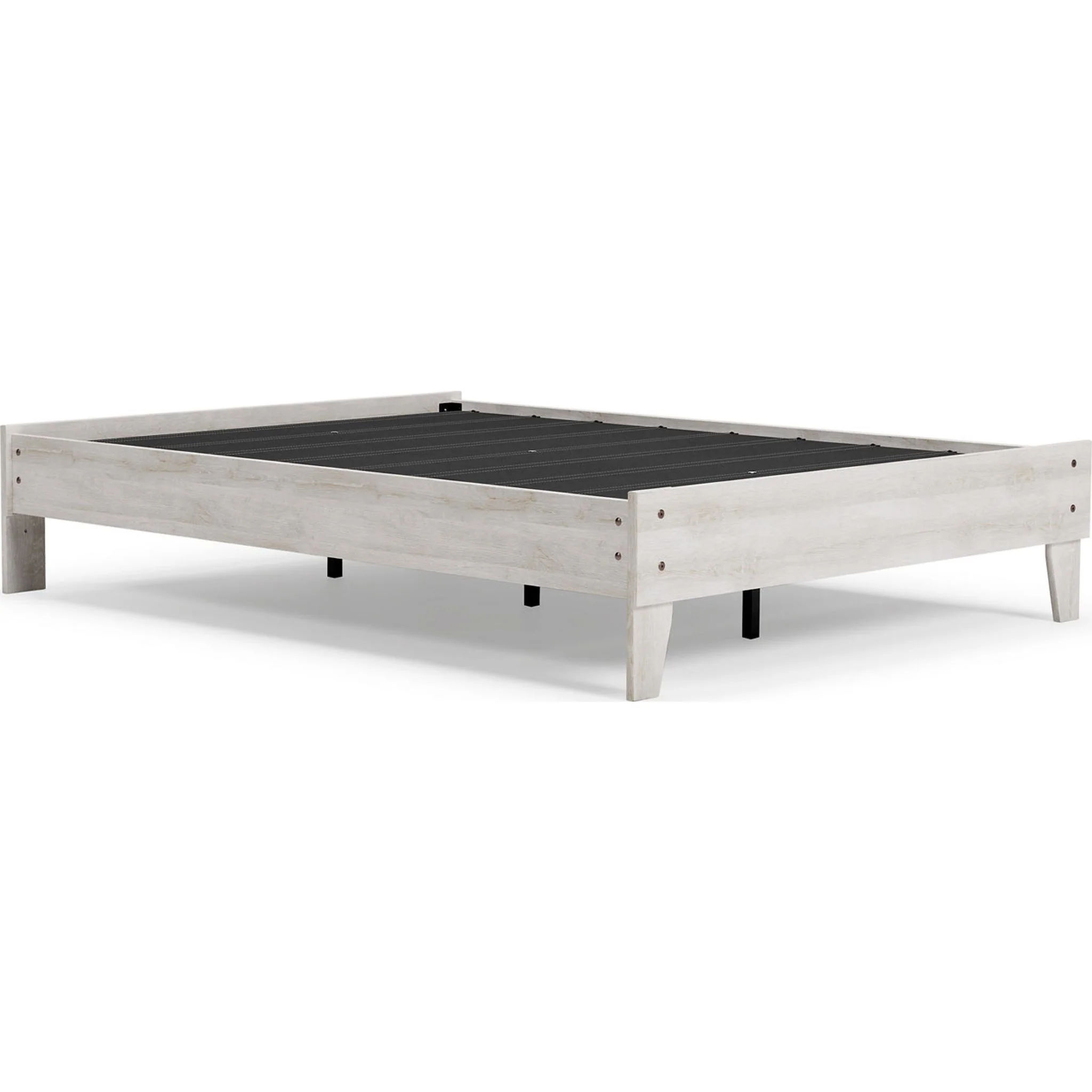 Shawburn Full Platform Bed - Whitewash - Image 13
