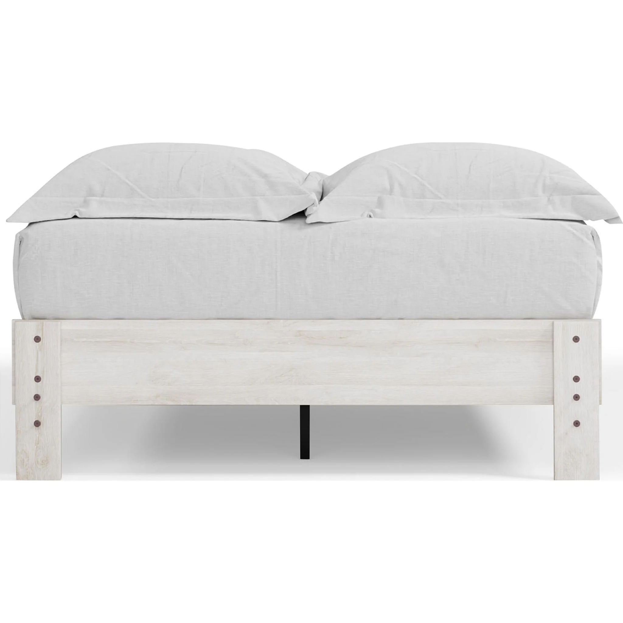 Shawburn Full Platform Bed - Whitewash - Image 4