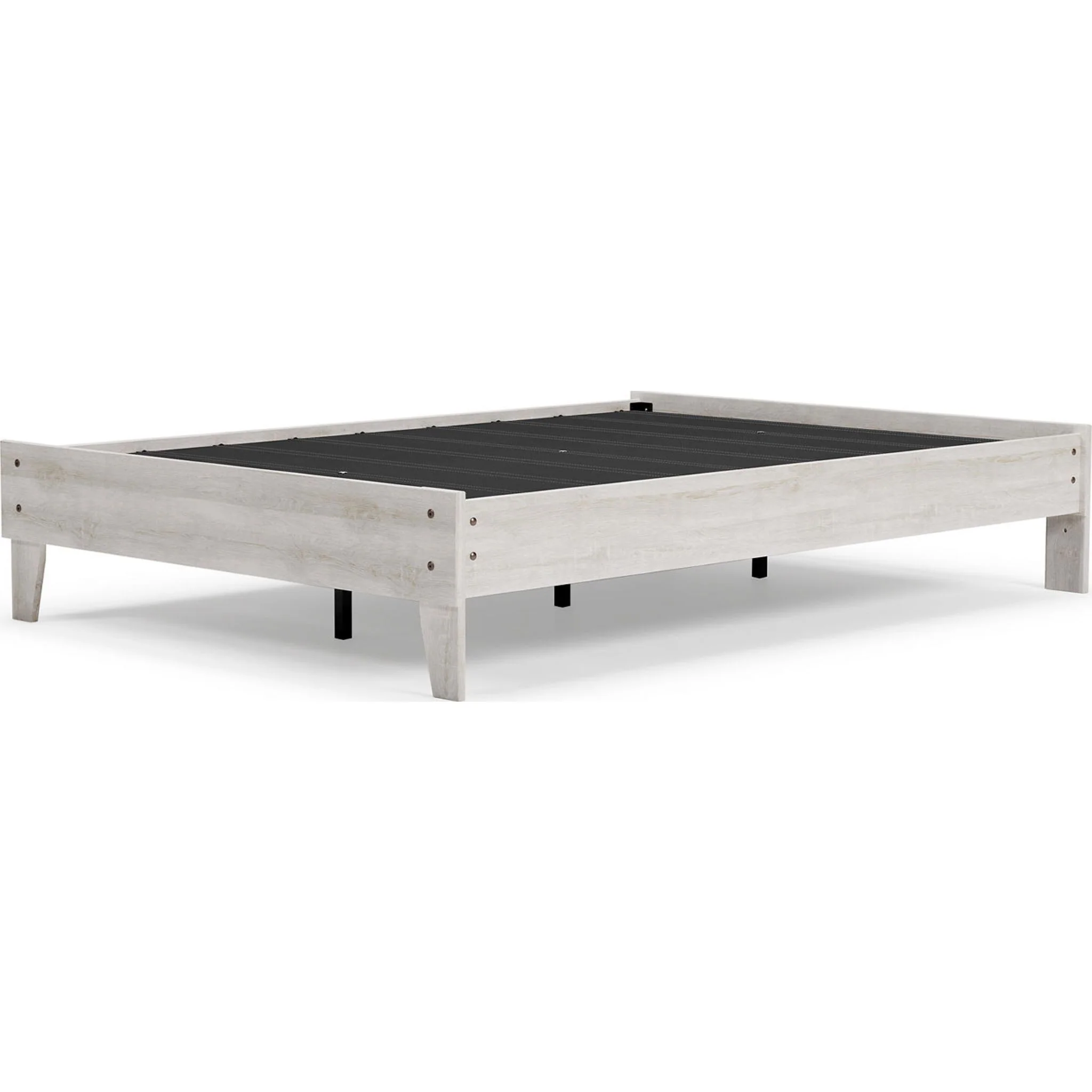 Shawburn Full Platform Bed - Whitewash - Image 6