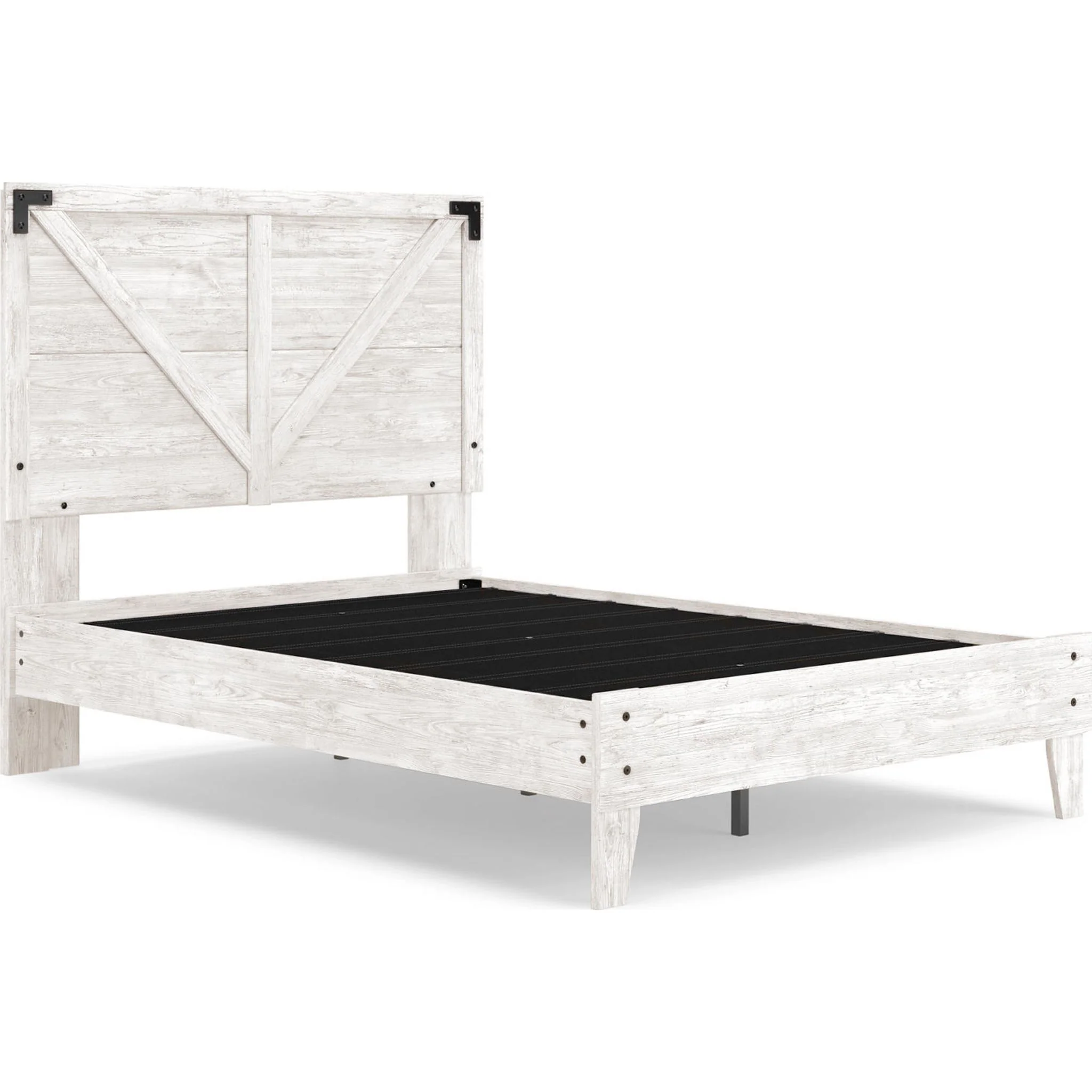 Shawburn Full Platform Bed - Whitewash - Image 19