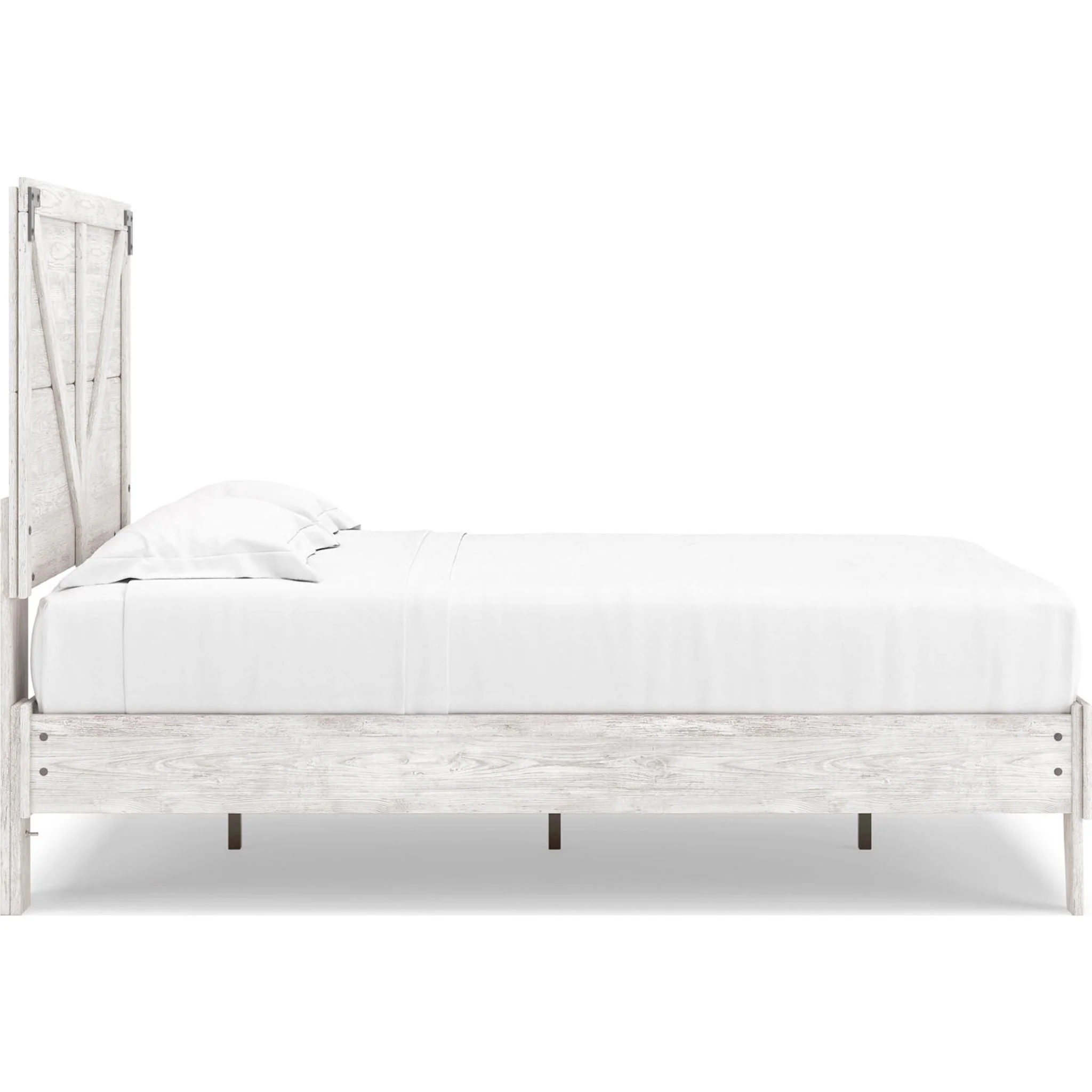 Shawburn Full Platform Bed - Whitewash - Image 21