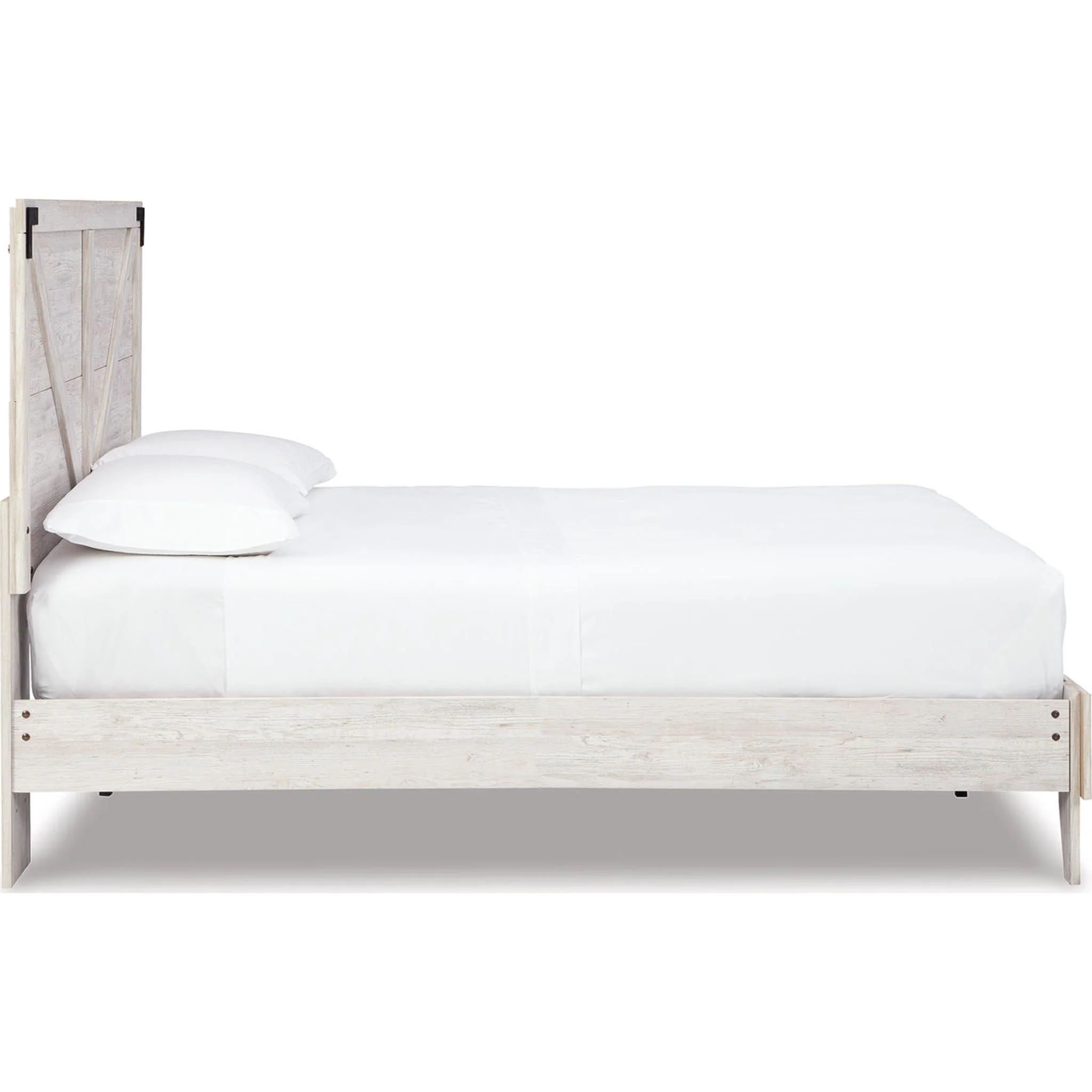 Shawburn Full Platform Bed - Whitewash - Image 29