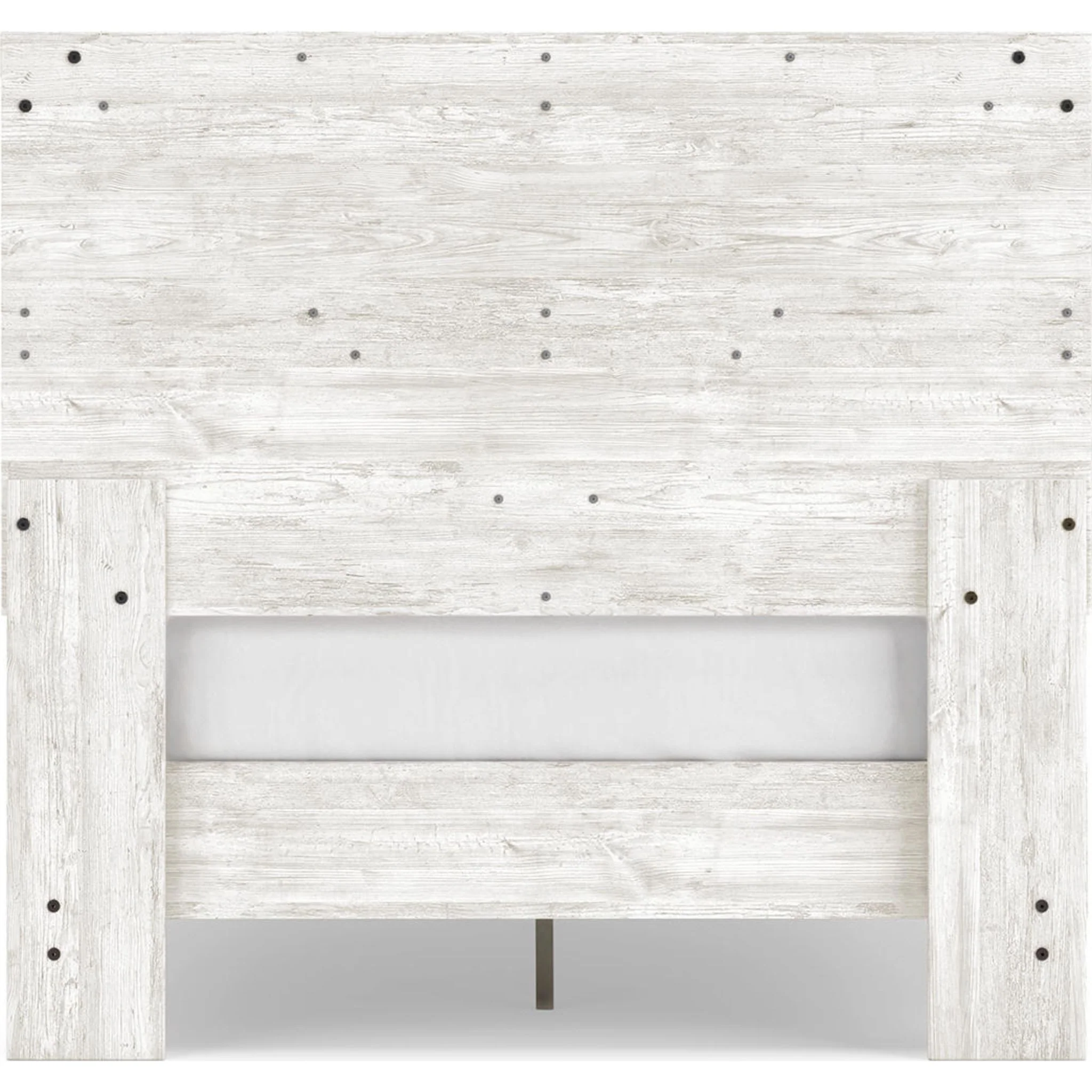 Shawburn Full Platform Bed - Whitewash - Image 3