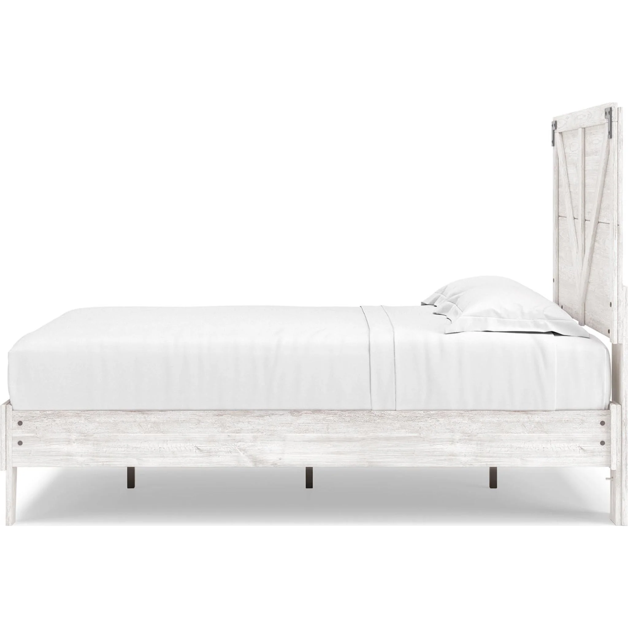 Shawburn Full Platform Bed - Whitewash - Image 5