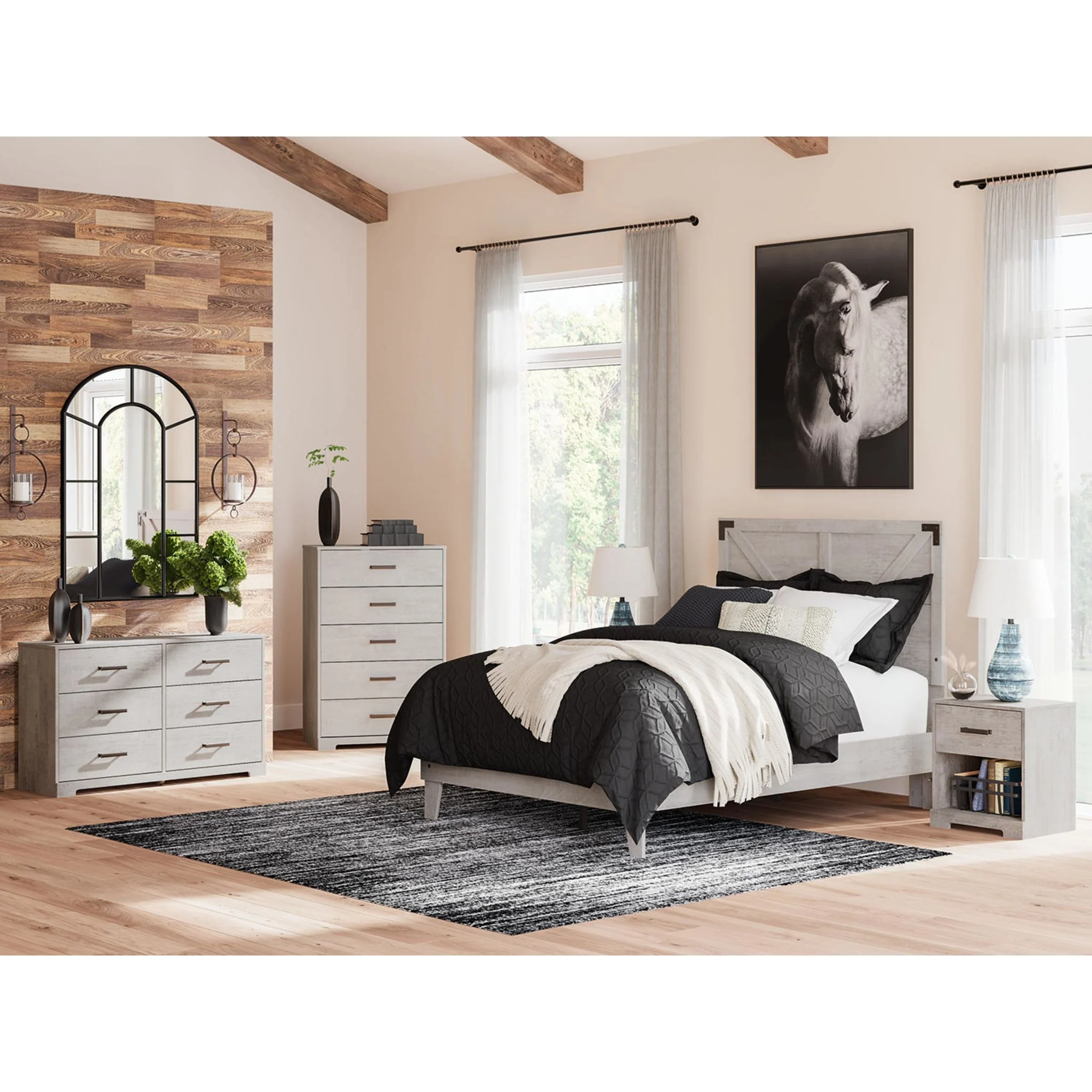 Shawburn Nightstand - Gray - Image 10