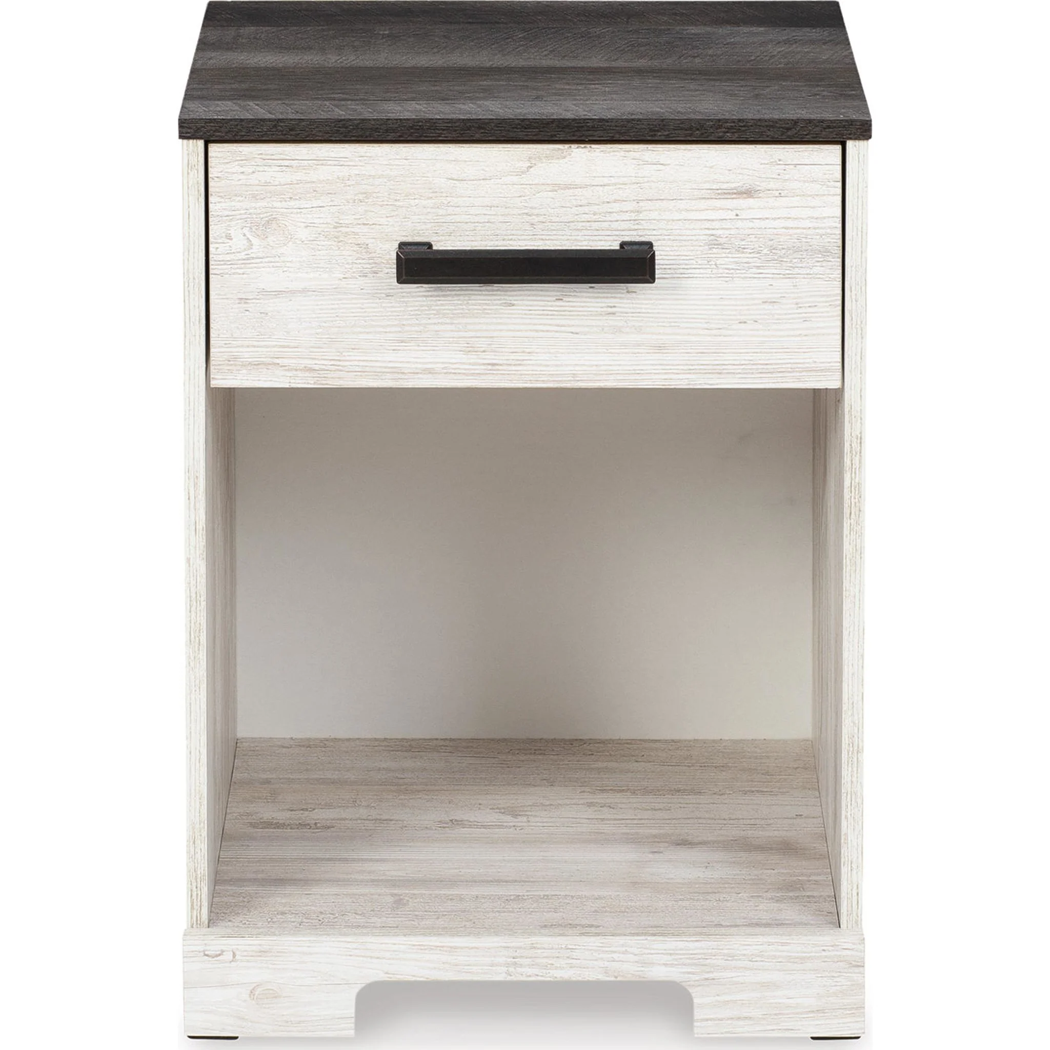 Shawburn Nightstand - Whitewash/Charcoal Gray - Image 2
