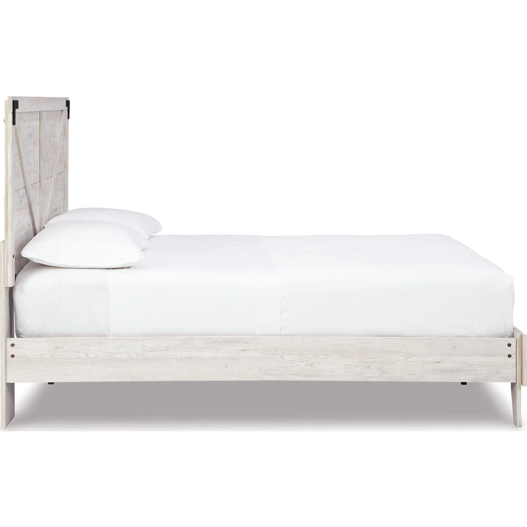Shawburn Queen Platform Bed - Whitewash - Image 7