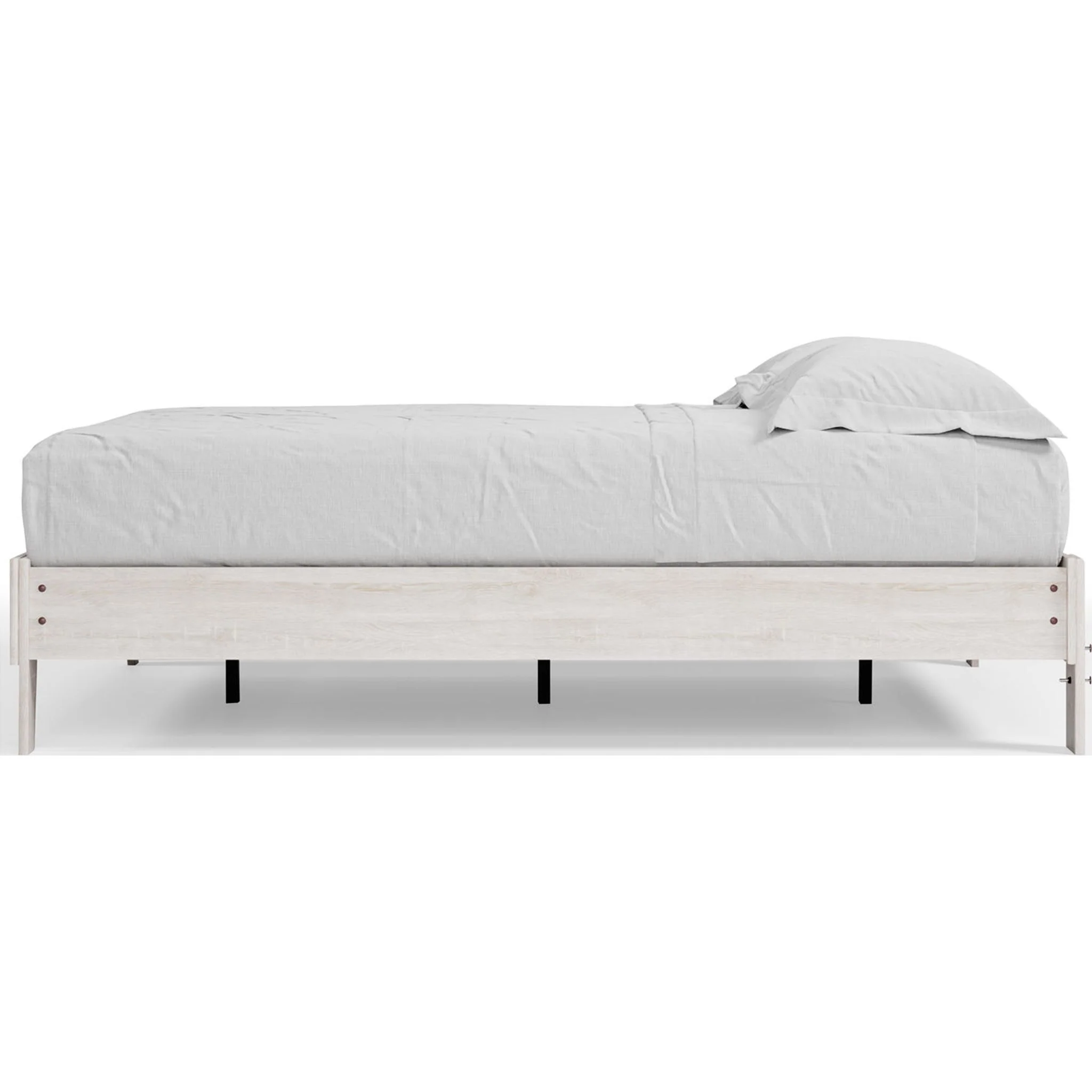 Shawburn Queen Platform Bed - Whitewash - Image 11