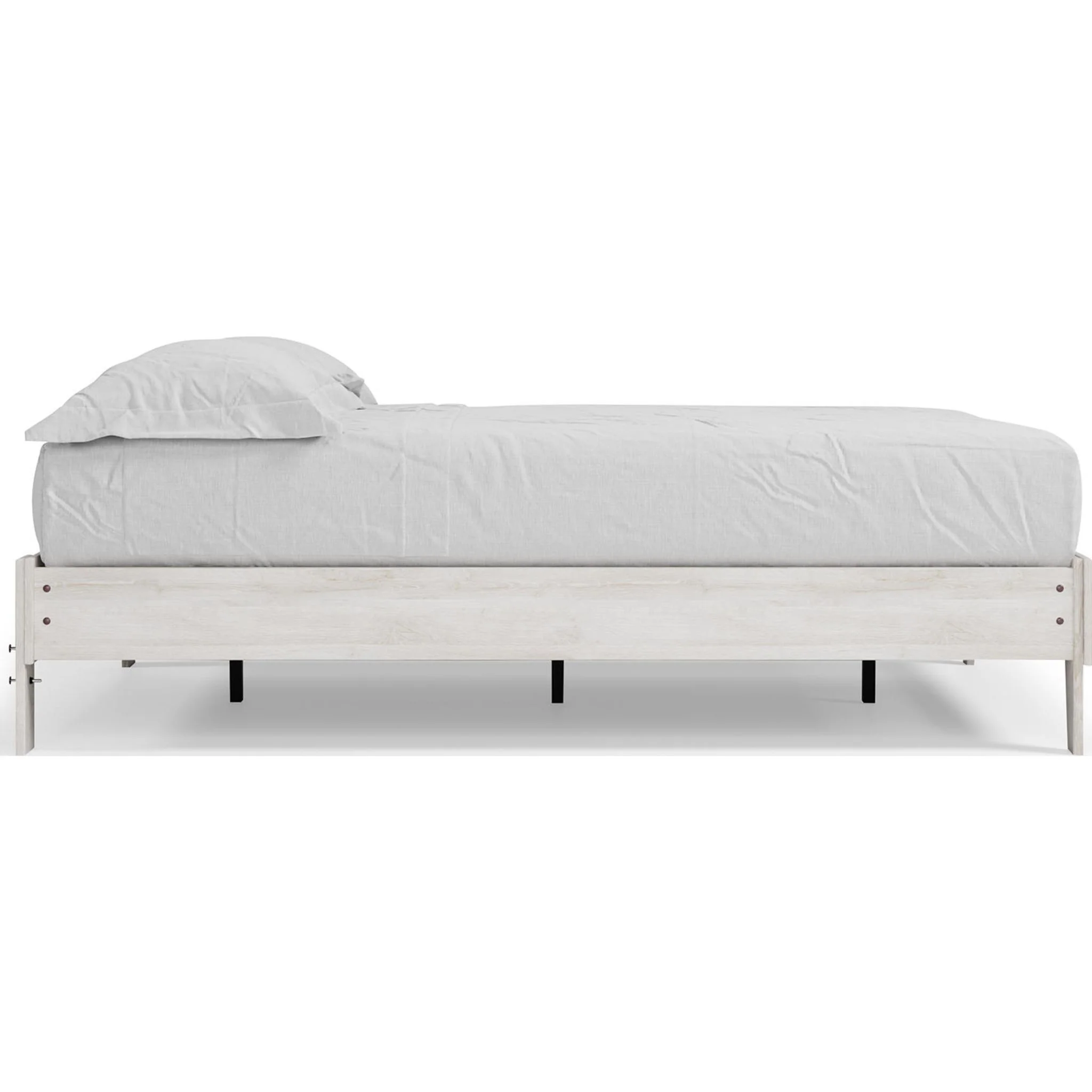 Shawburn Queen Platform Bed - Whitewash - Image 12