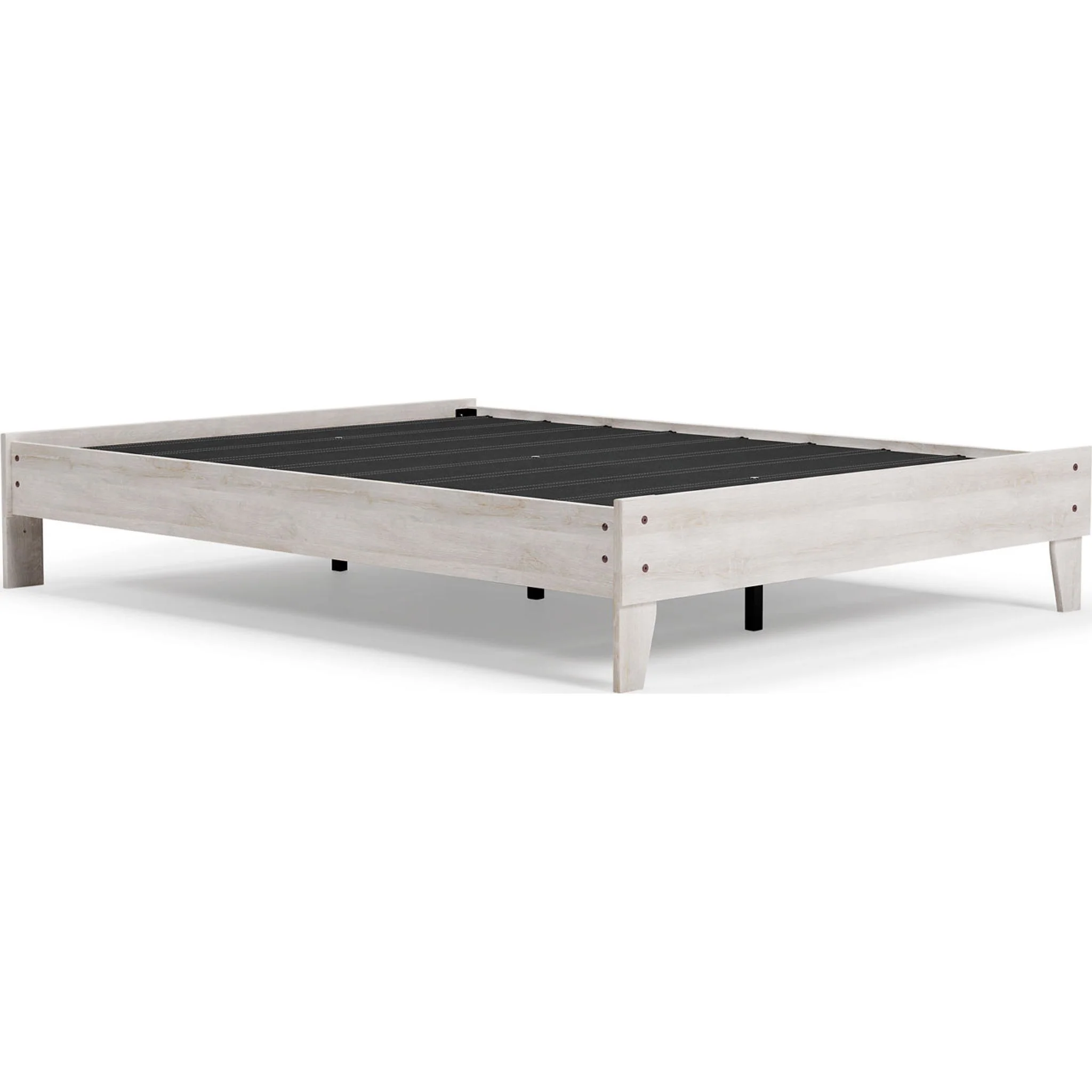 Shawburn Queen Platform Bed - Whitewash - Image 6