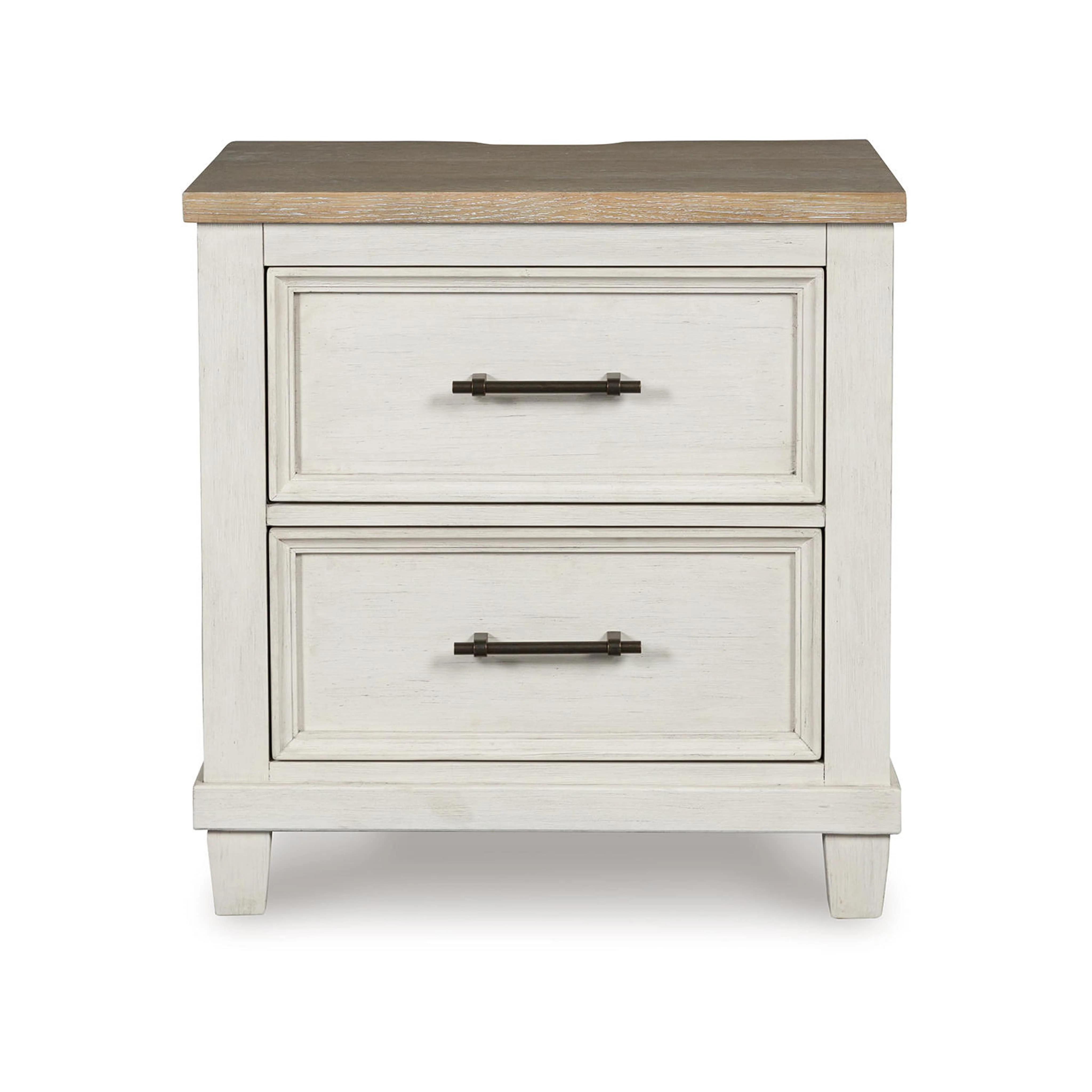 Shaybrock 6 Piece Panel Bedroom - Antique White - Image 11