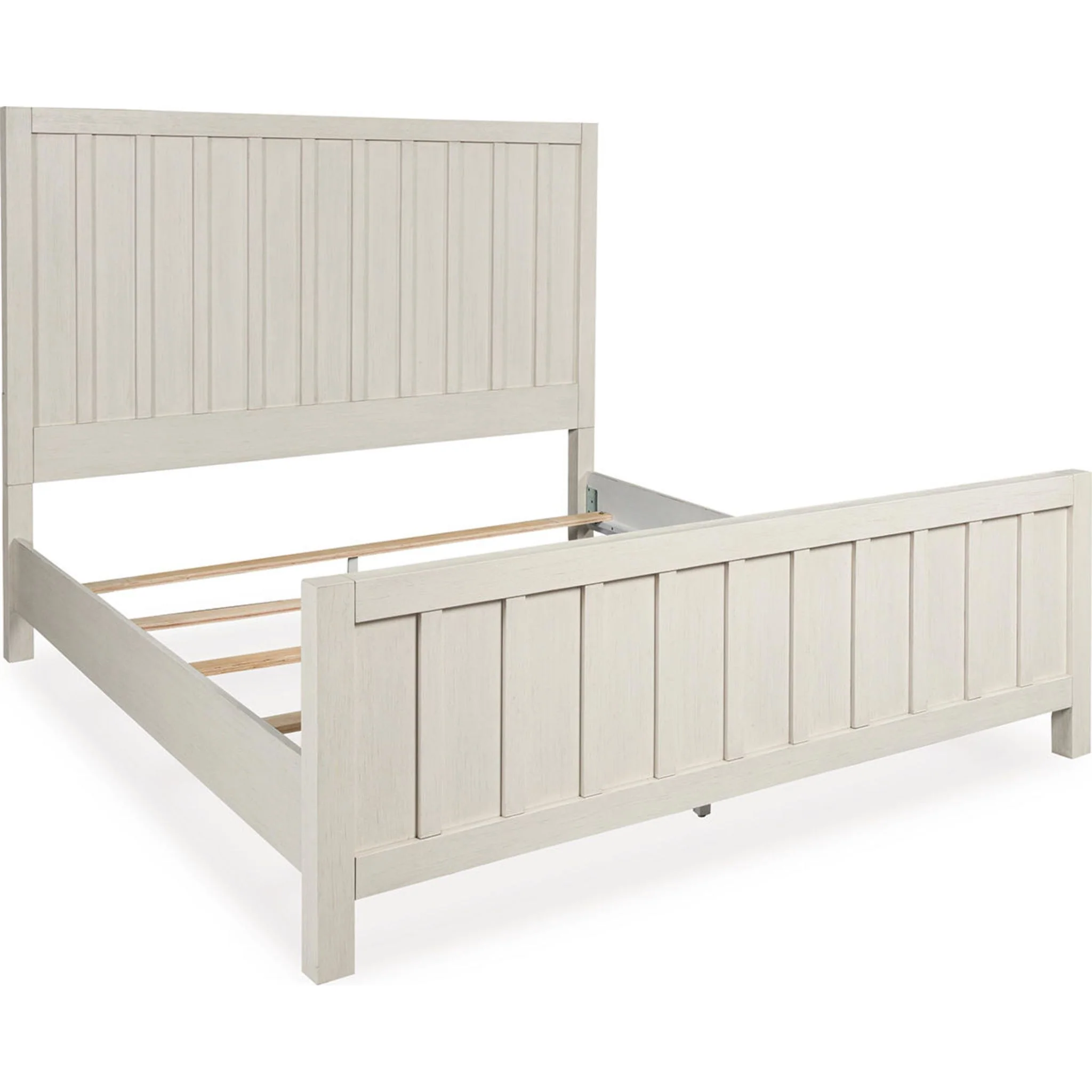 Shaybrock 6 Piece Panel Bedroom - Antique White - Image 20