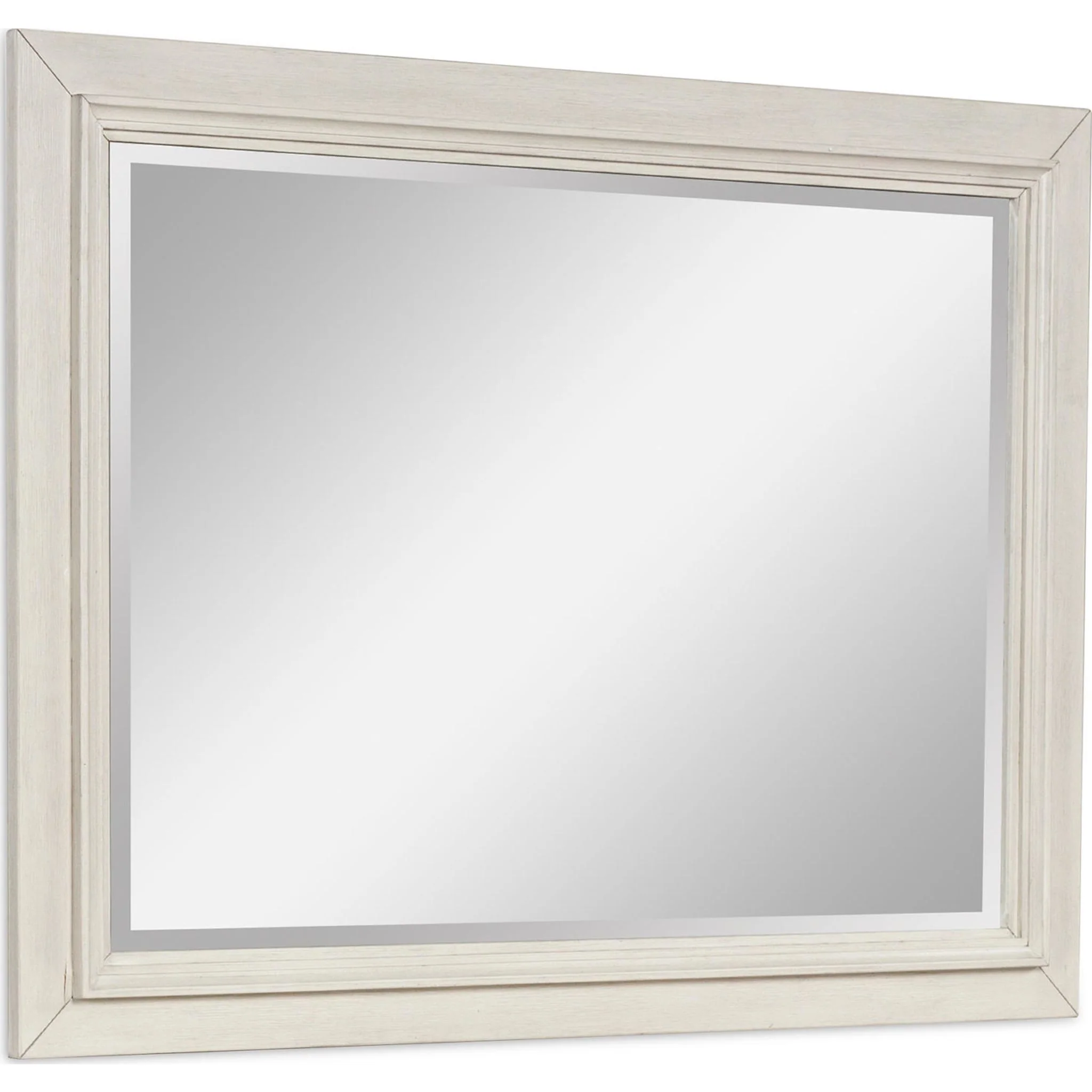 Shaybrock Mirror - Antique White/Brown - Image 3
