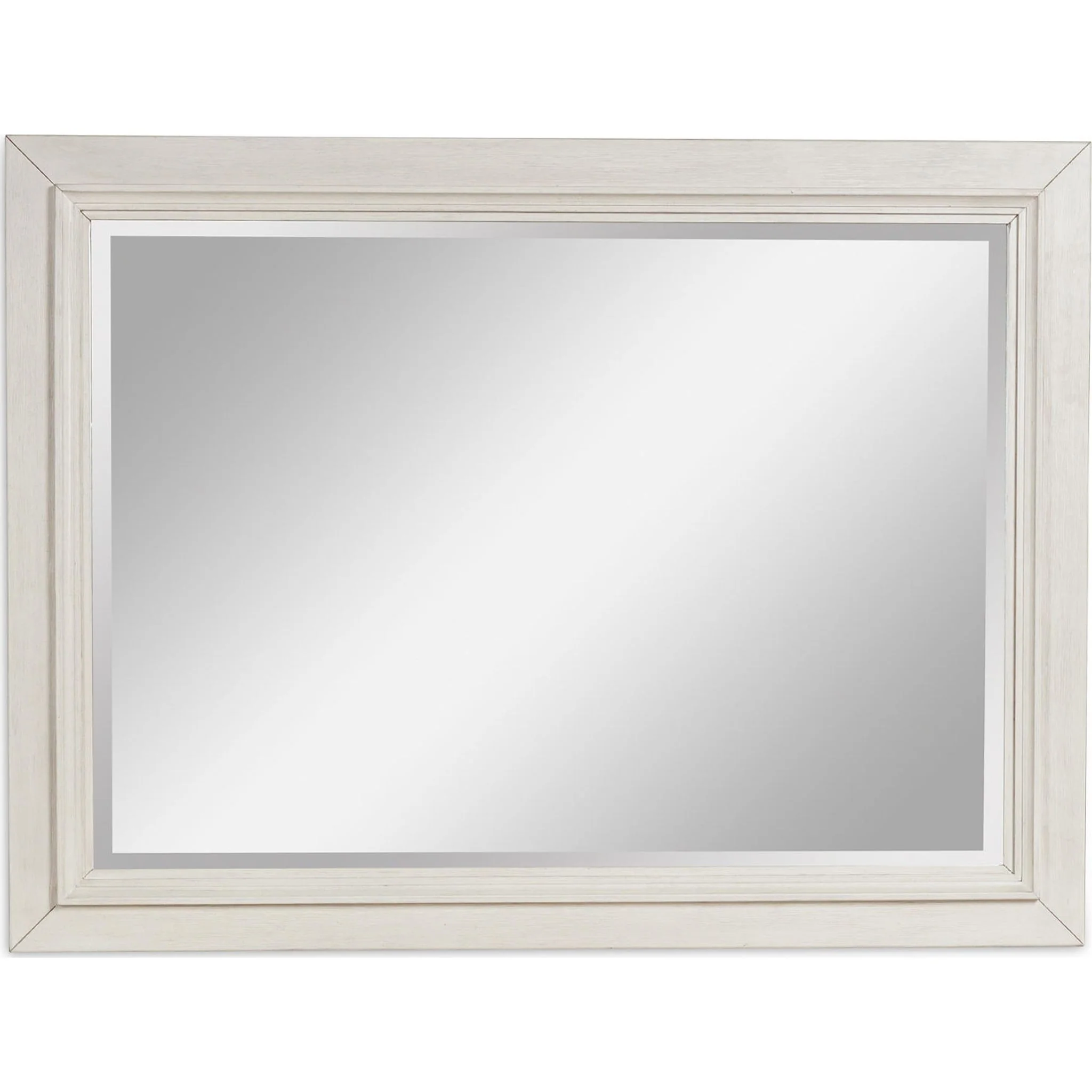 Shaybrock Mirror - Antique White/Brown - Image 6