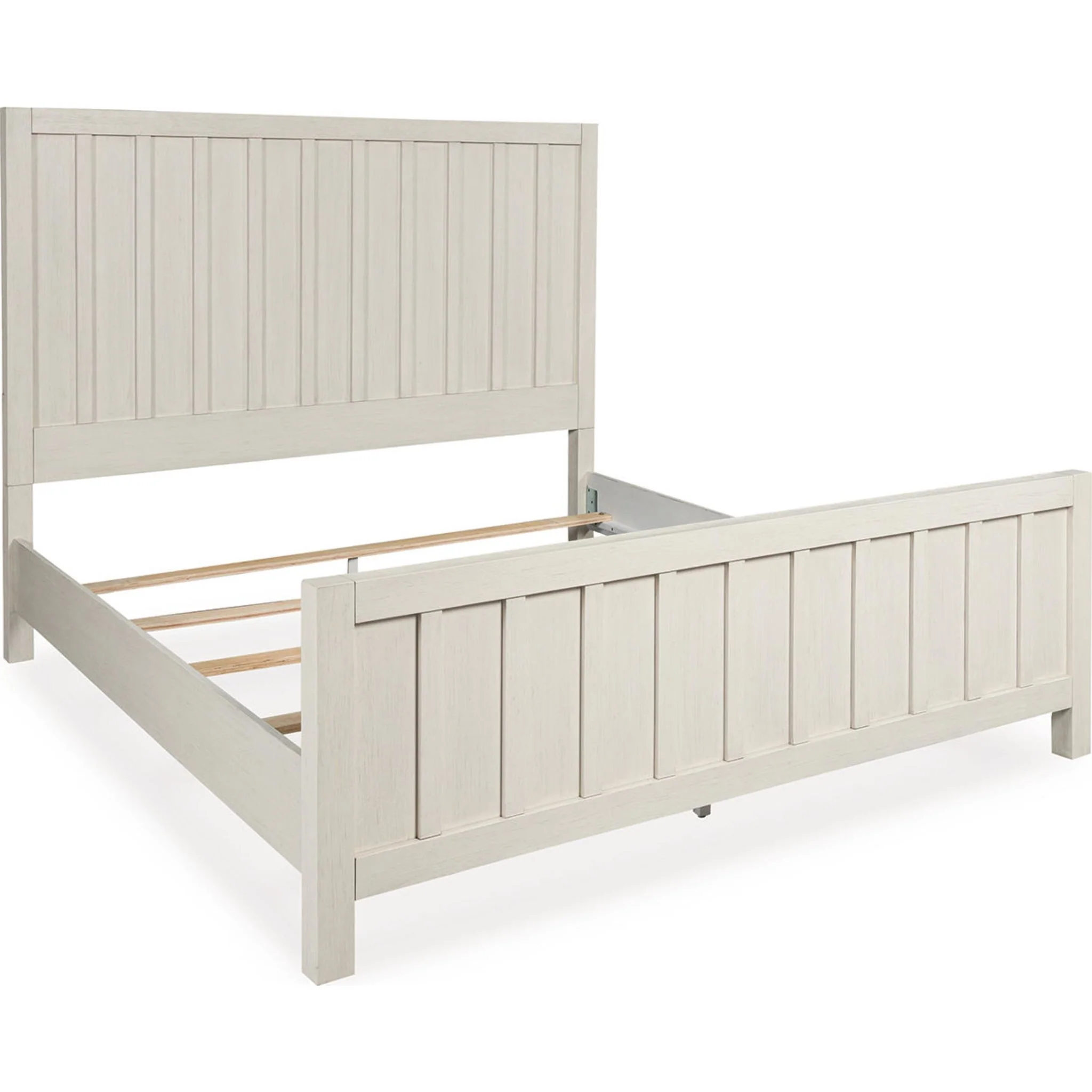 Shaybrock Panel Bed - Antique White - Image 7