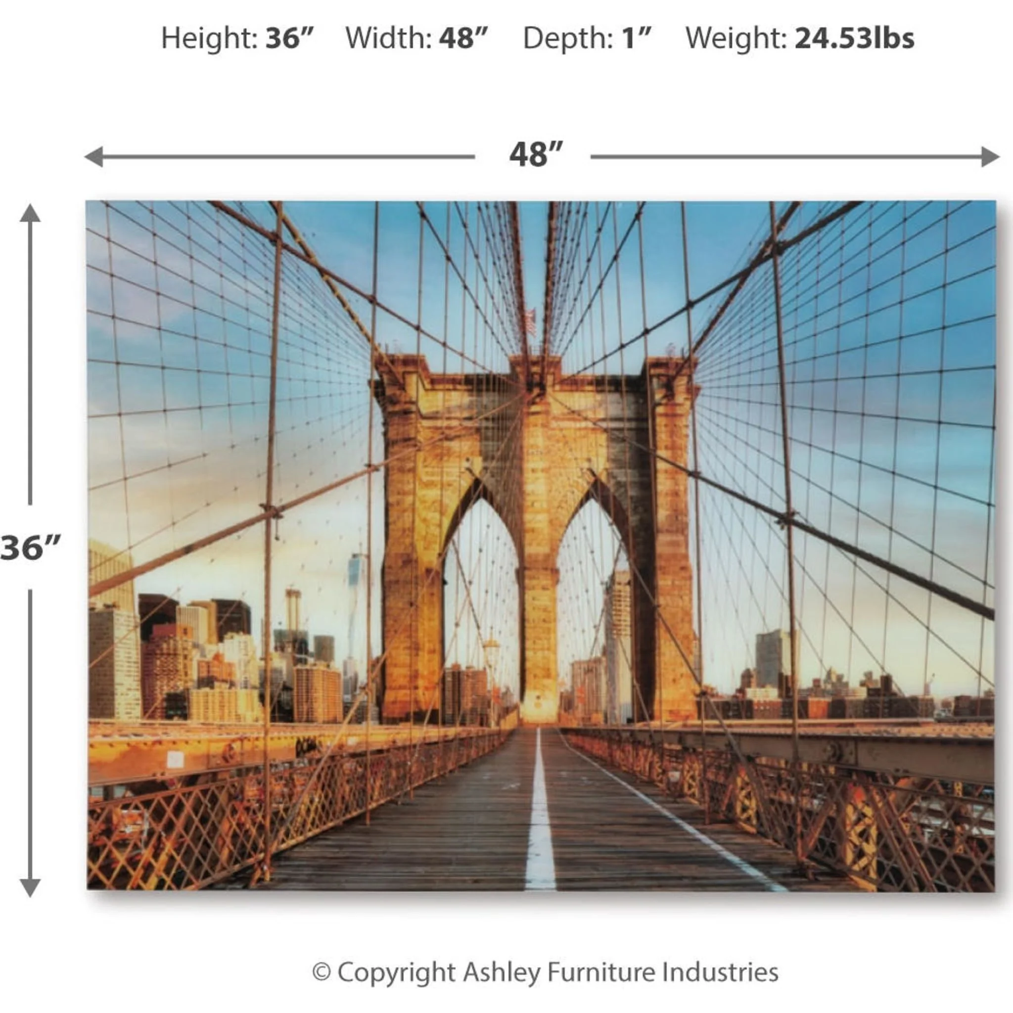 Shayward Wall Art 48.00" x 36.00" - Image 3