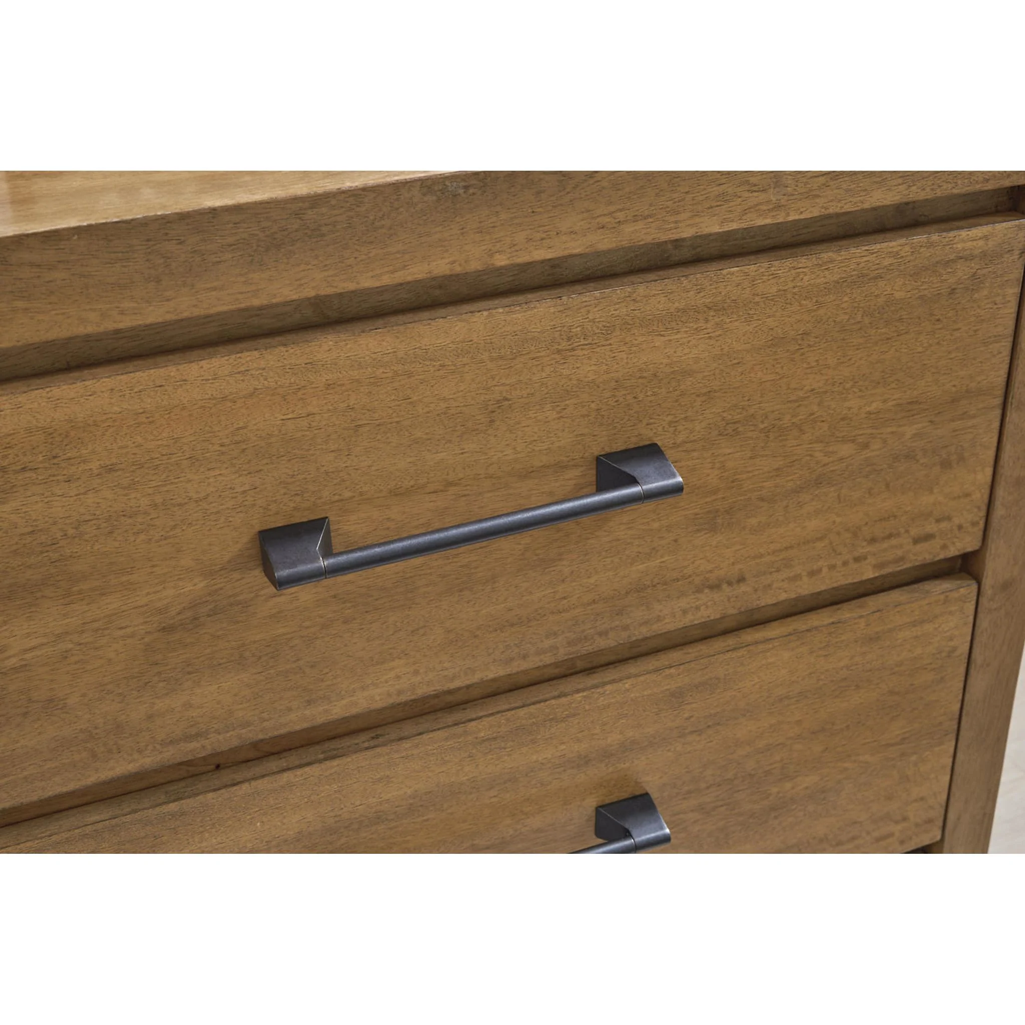 Sherbana Dresser and Mirror - Light Brown - Image 6