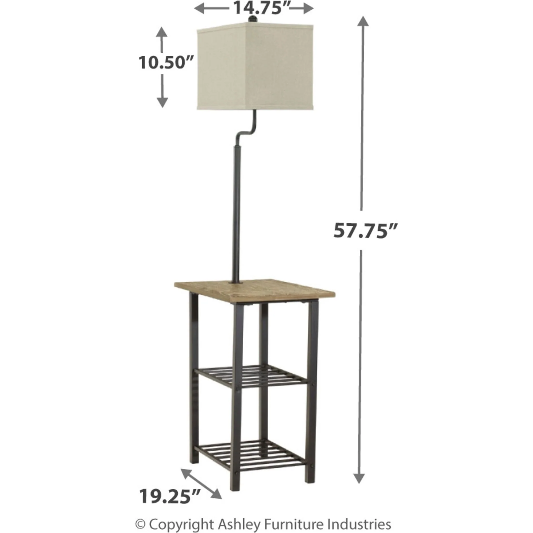 Shianne Floor Lamp 57.75" - Image 5