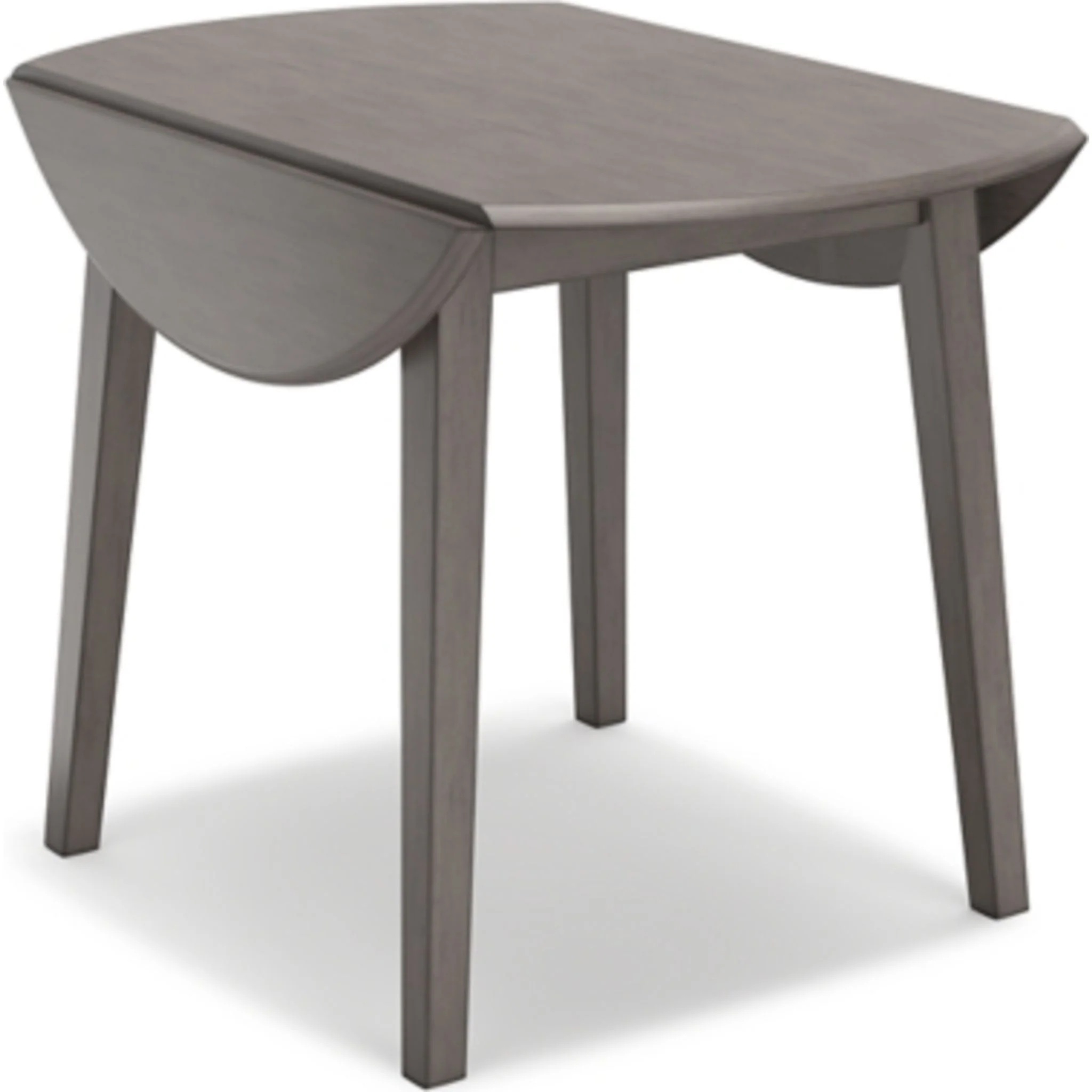 Shullden Drop Leaf Table - Gray - (D194-15) - Image 4