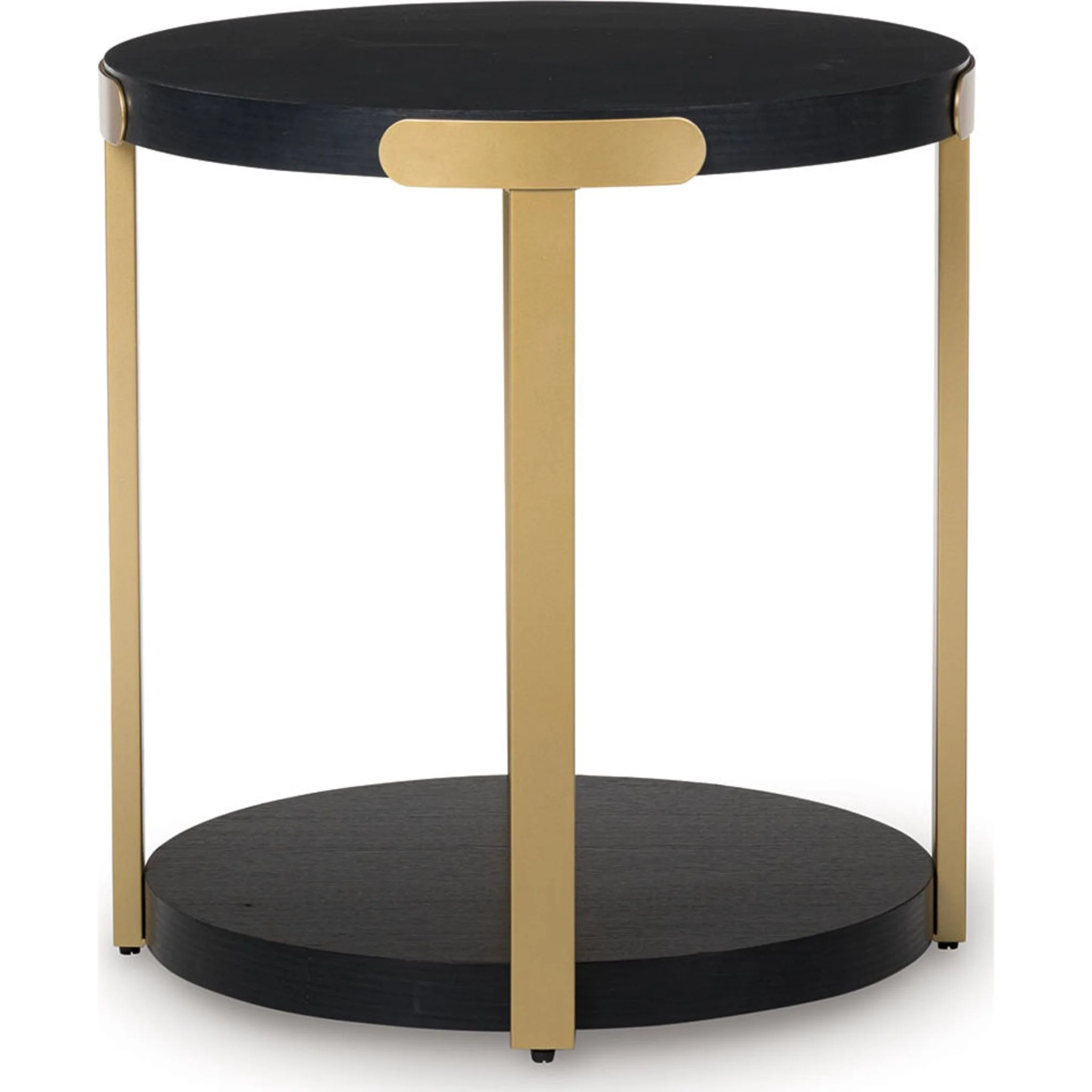 Shylore 3 Pack Tables - Black/Brass Finish - Image 11