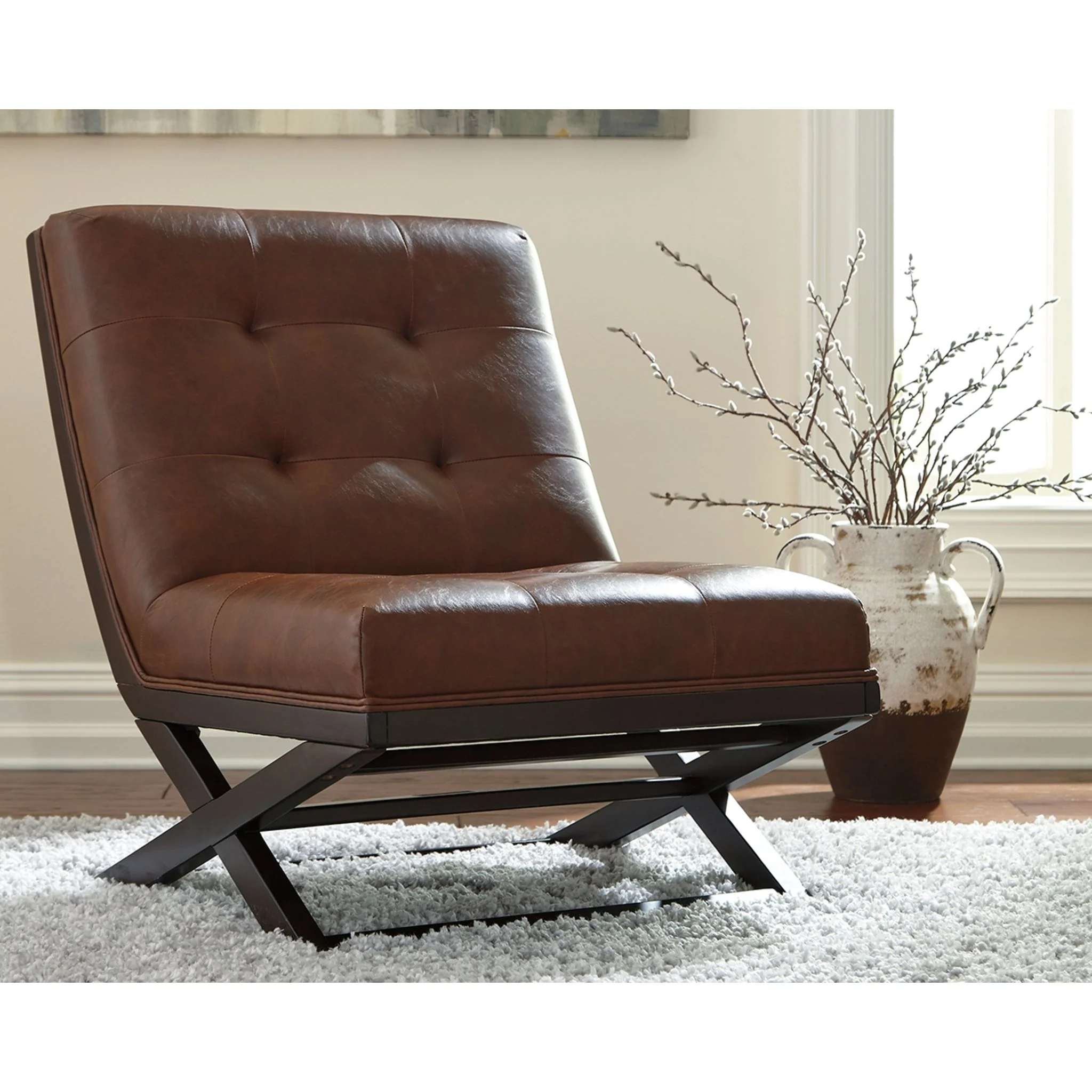 Sidewinder Accent Chair - Brown - Image 2