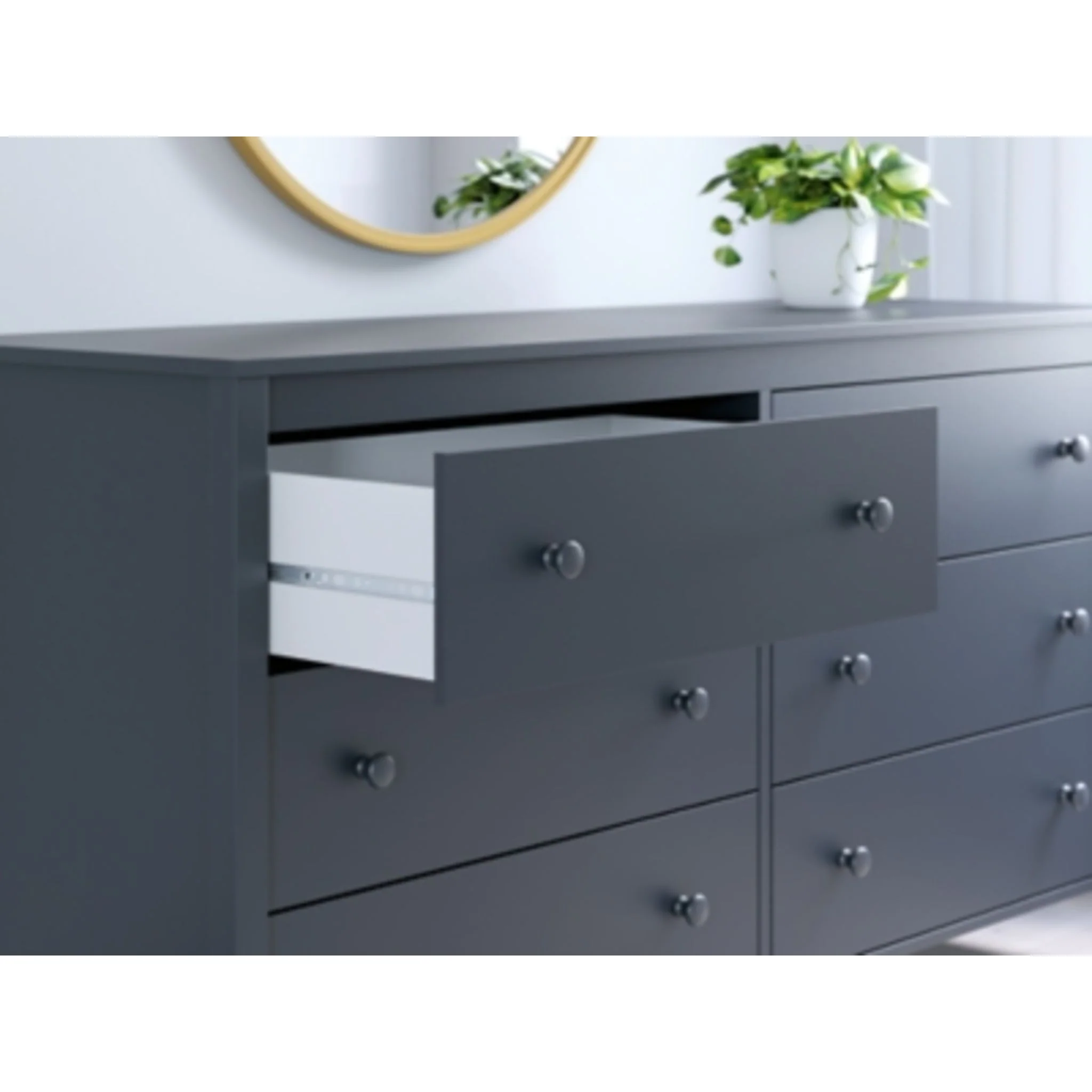 Simmenfort Dresser - Navy Blue - Image 6