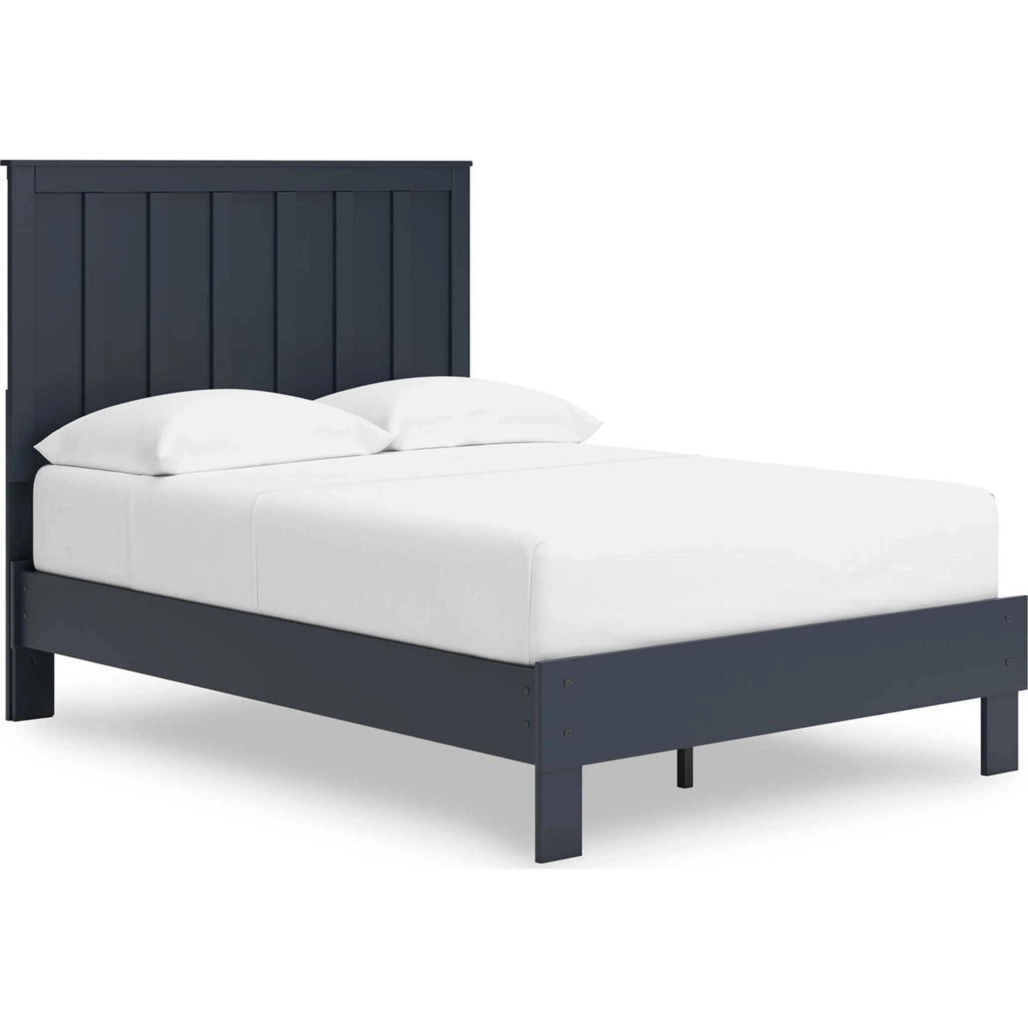 Simmenfort Platform Bed - Navy Blue - Image 12