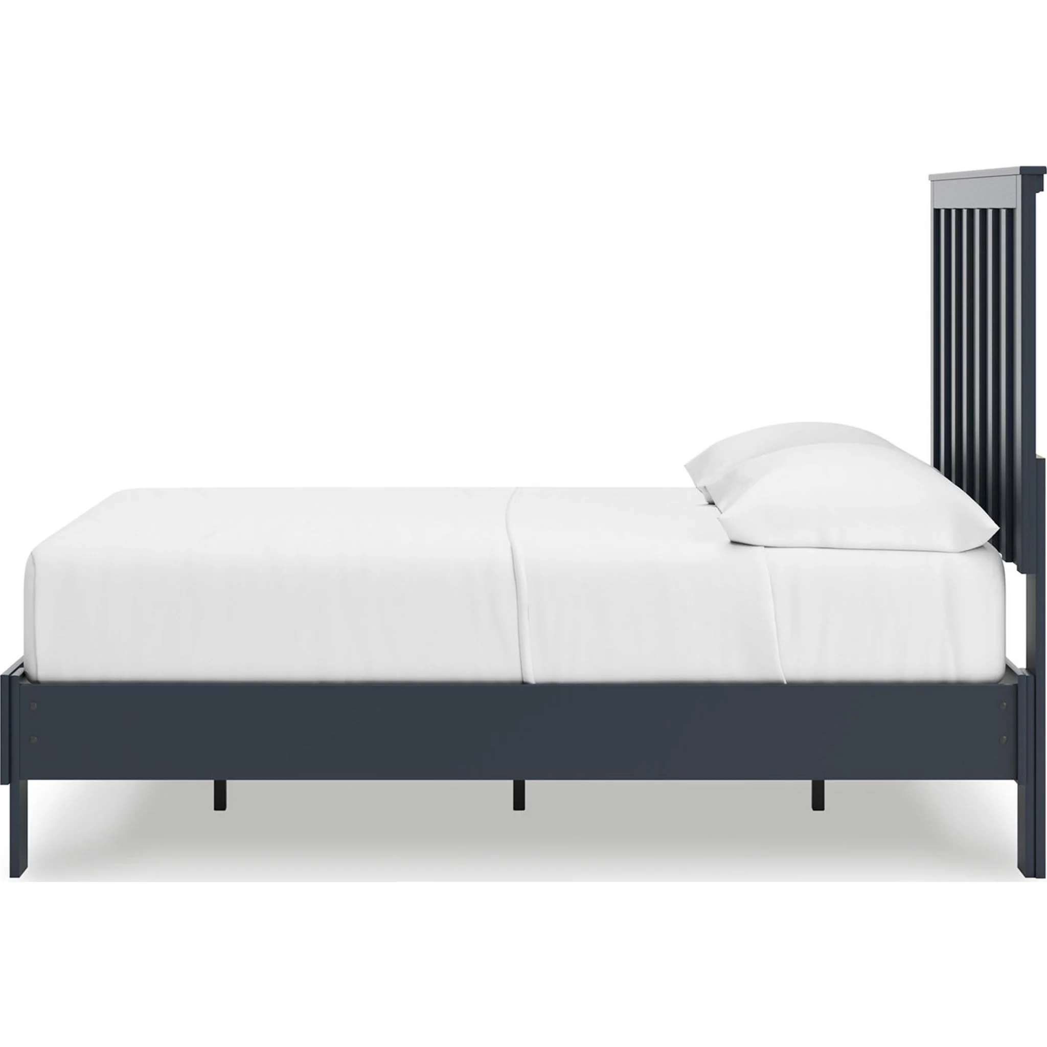 Simmenfort Platform Bed - Navy Blue - Image 15