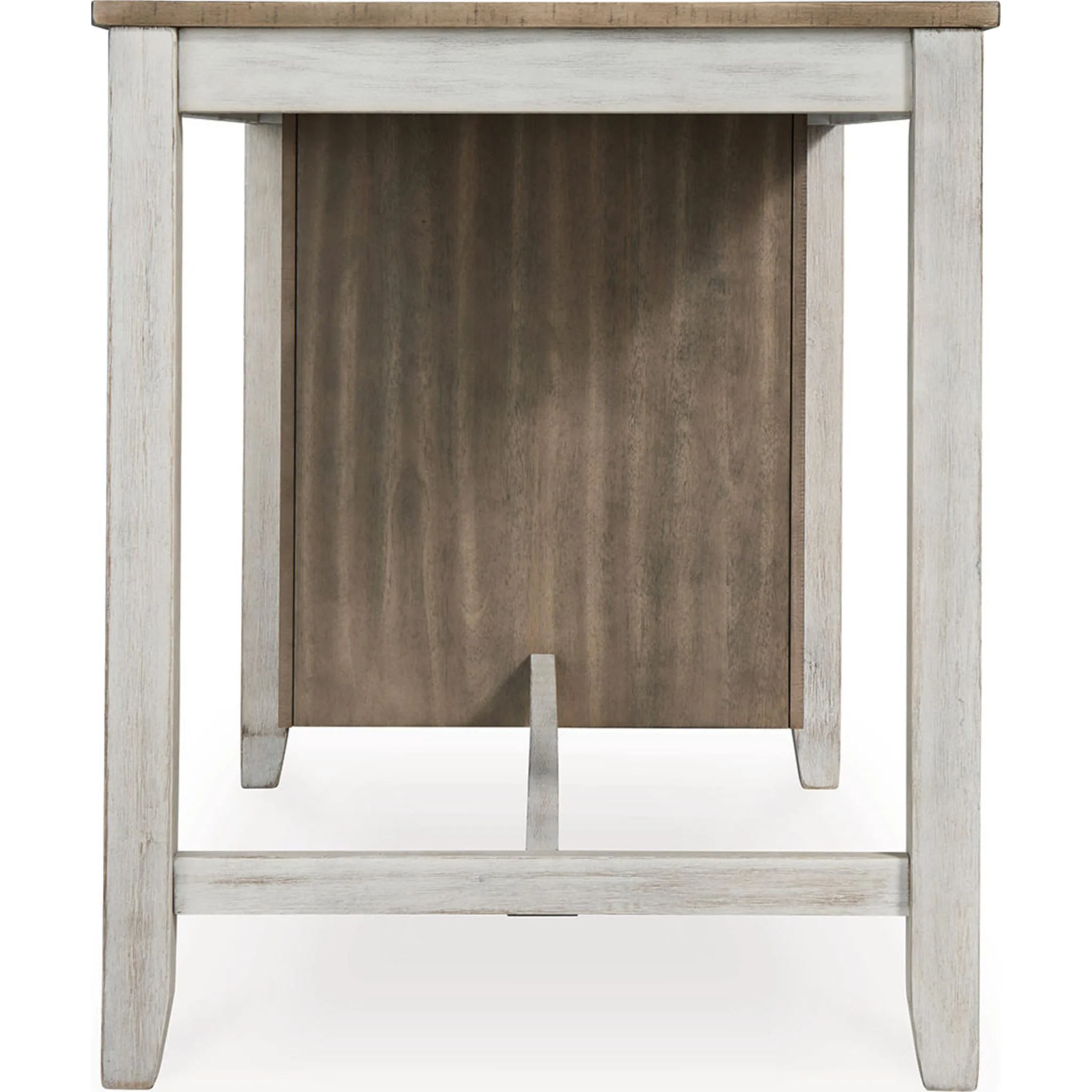 Skempton Counter Height Table - White/Light Brown - (D394-32) - Image 20