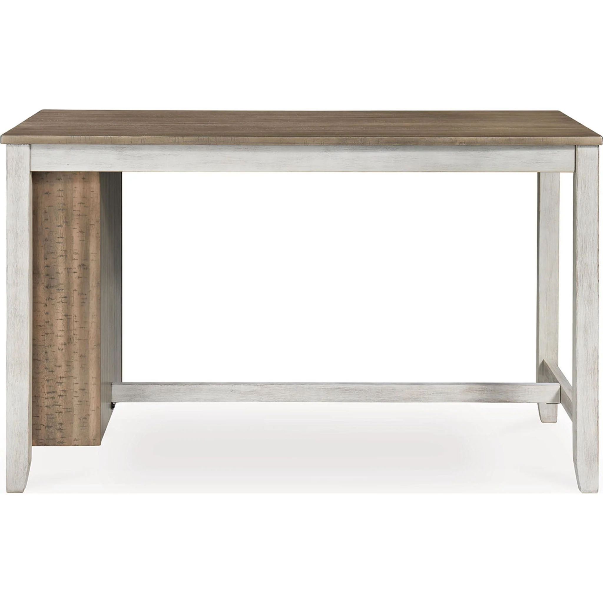 Skempton Counter Height Table - White/Light Brown - (D394-32) - Image 33
