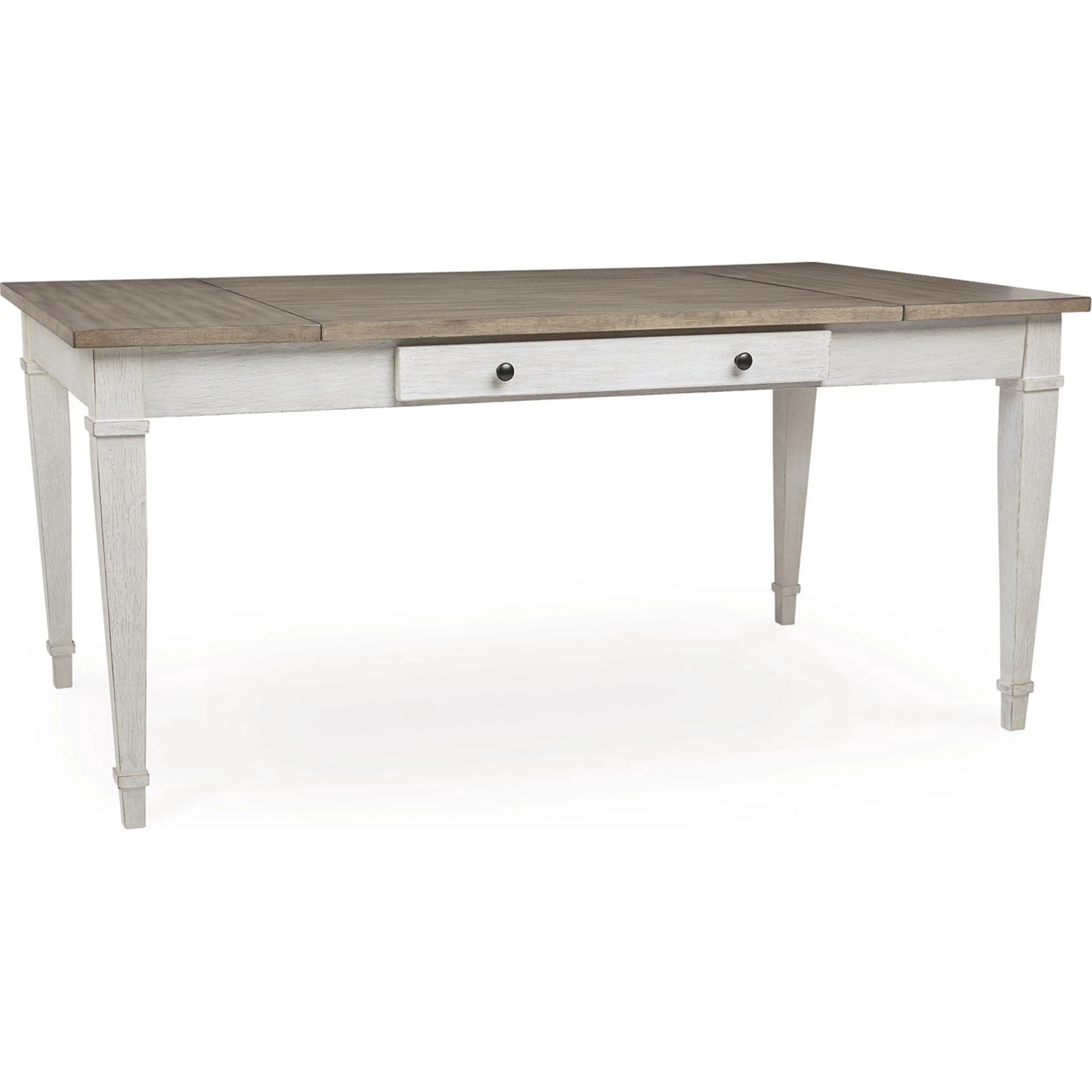 Skempton Dining Table - White/Light Brown - (D394-25) - Image 25