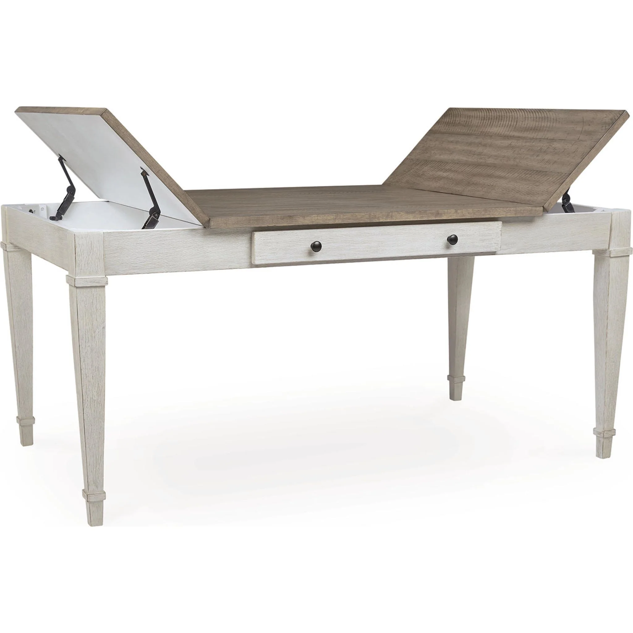 Skempton Dining Table - White/Light Brown - (D394-25) - Image 52