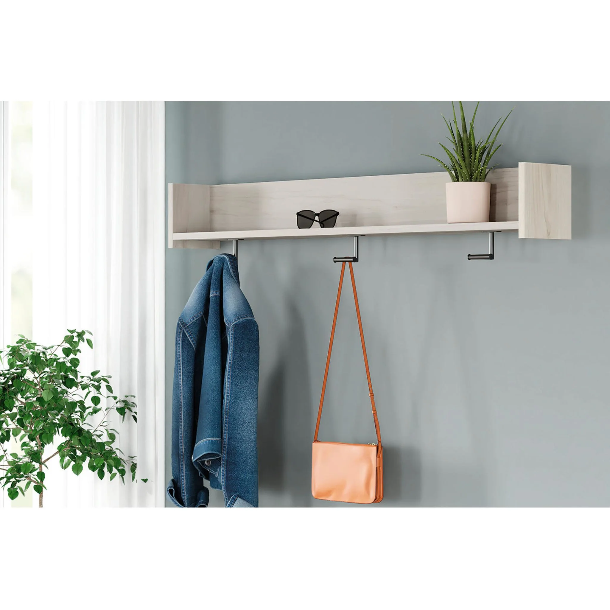 Socalle Coat Rack - Light Natural - Image 2