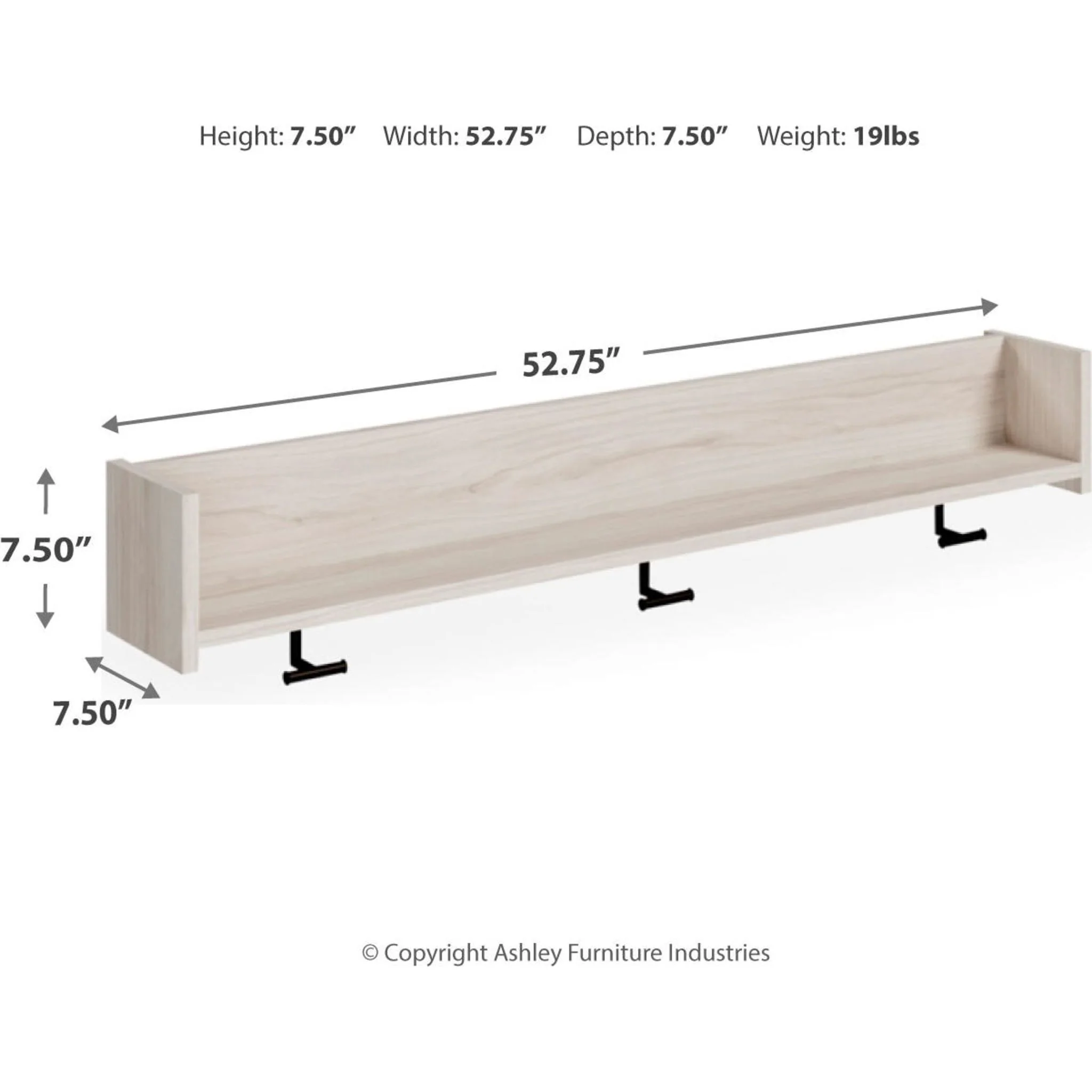 Socalle Coat Rack - Light Natural - Image 3