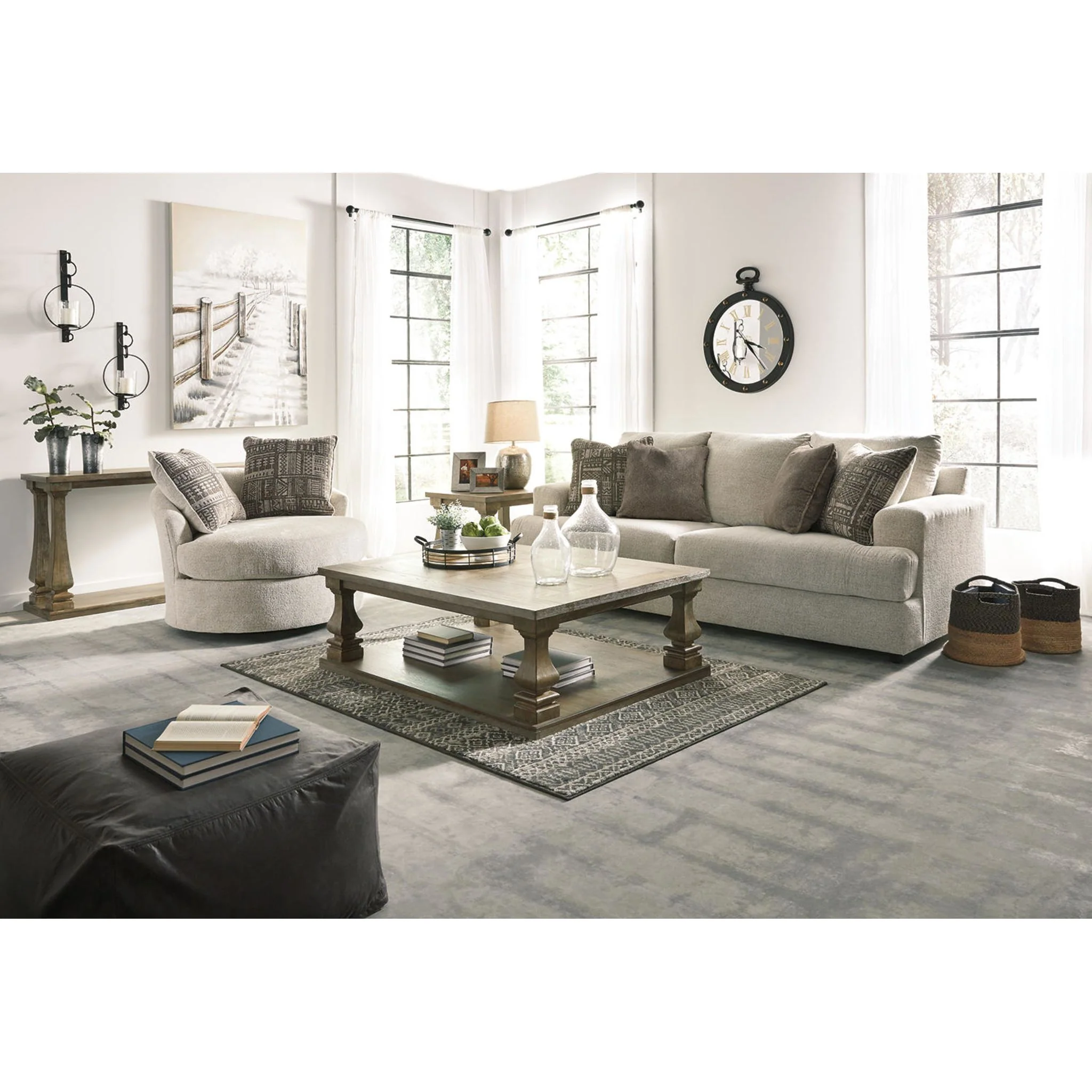 Soletren Queen Sofa Bed - Stone - Image 14