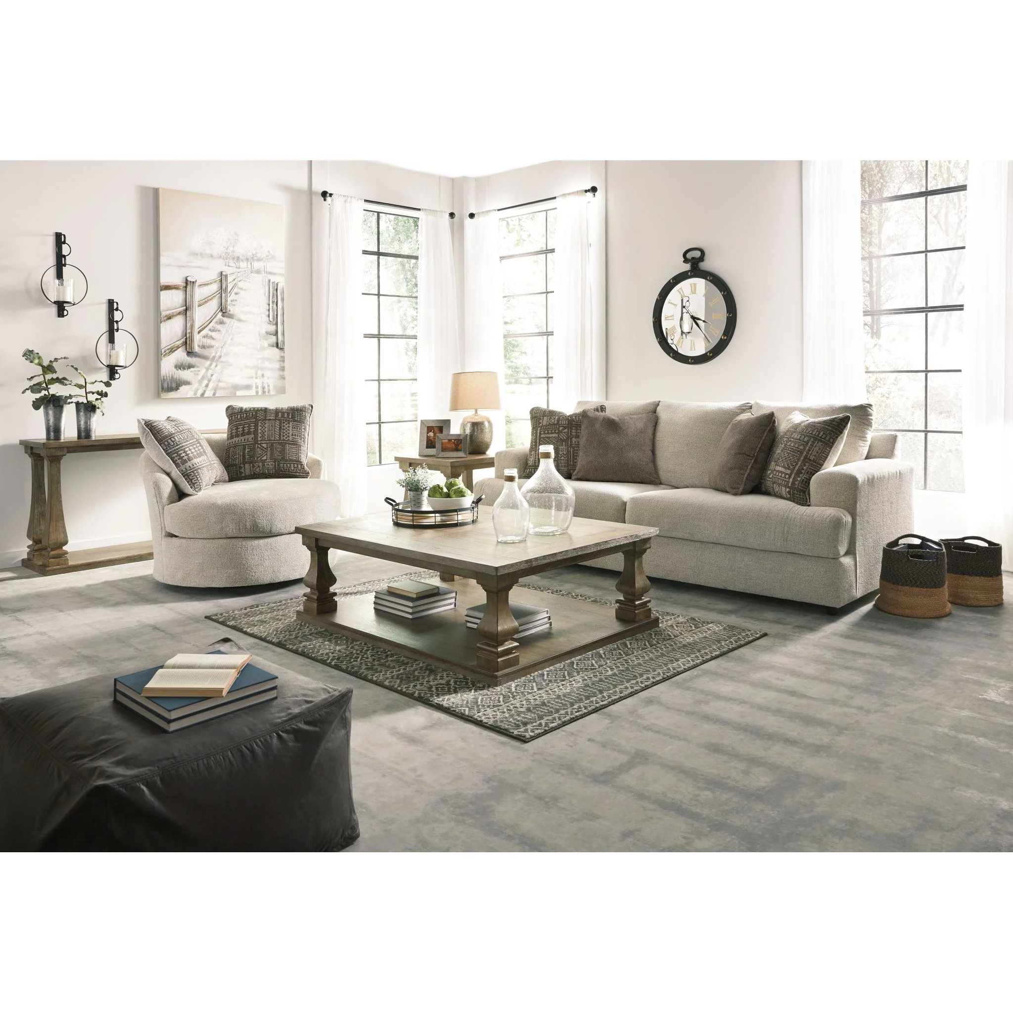 Soletren Sofa - Stone - Image 8
