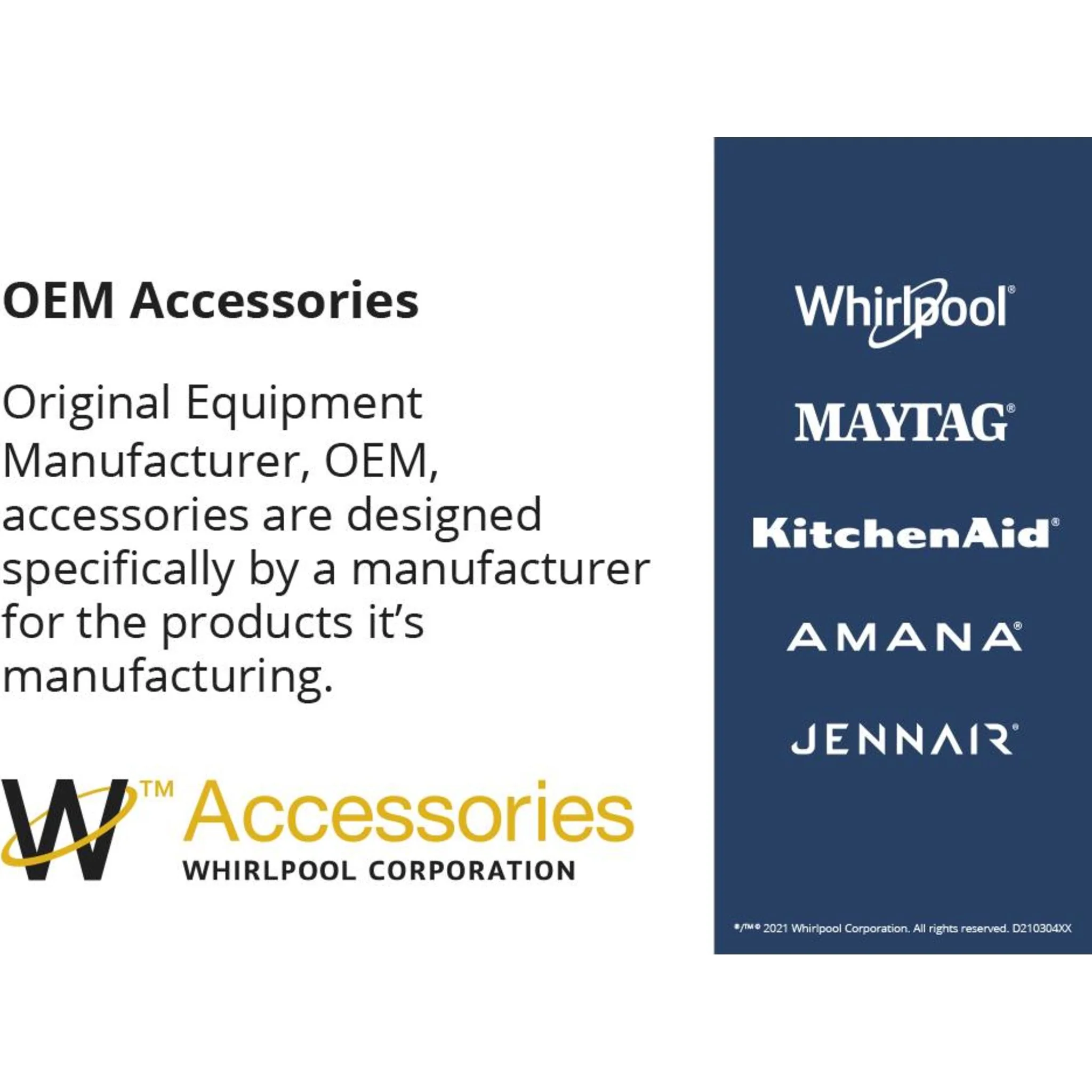 Whirlpool Washer & Dryer Stacking Kit - (W10869845) - Image 5