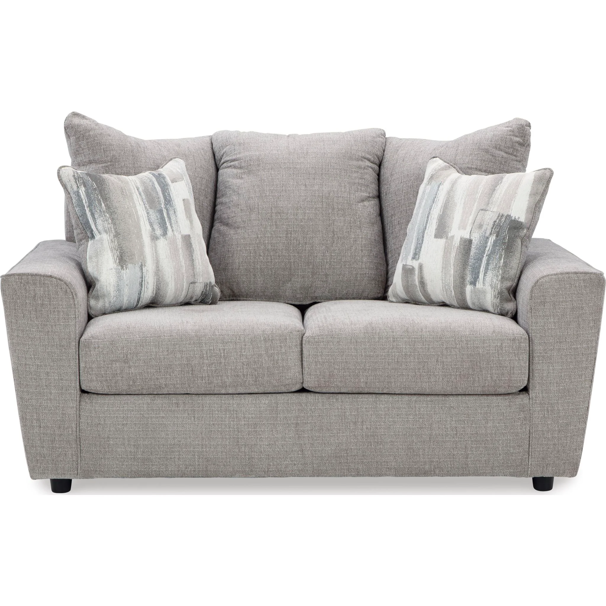 Stairatt Loveseat - Gravel - Image 24
