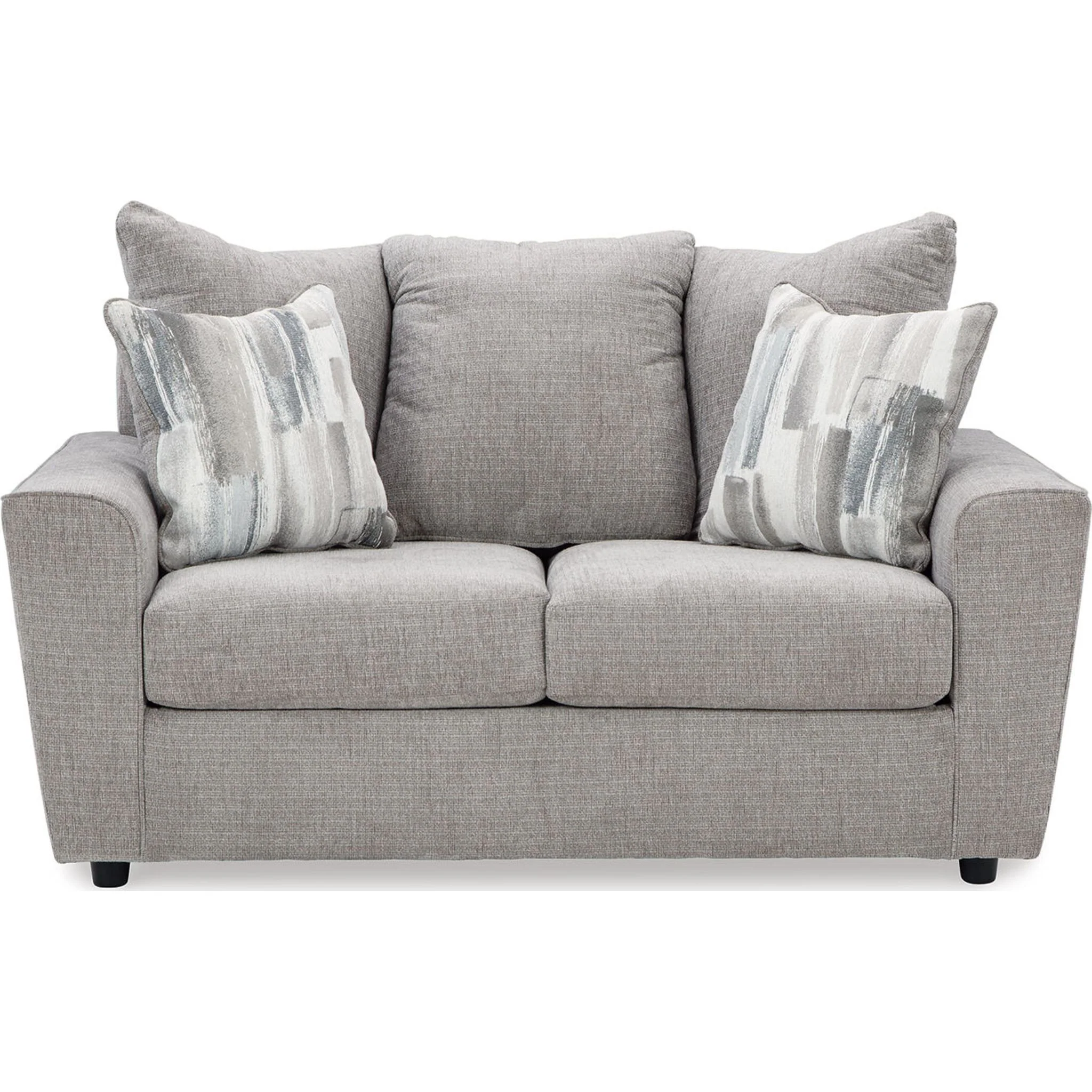 Stairatt Loveseat - Gravel - Image 38
