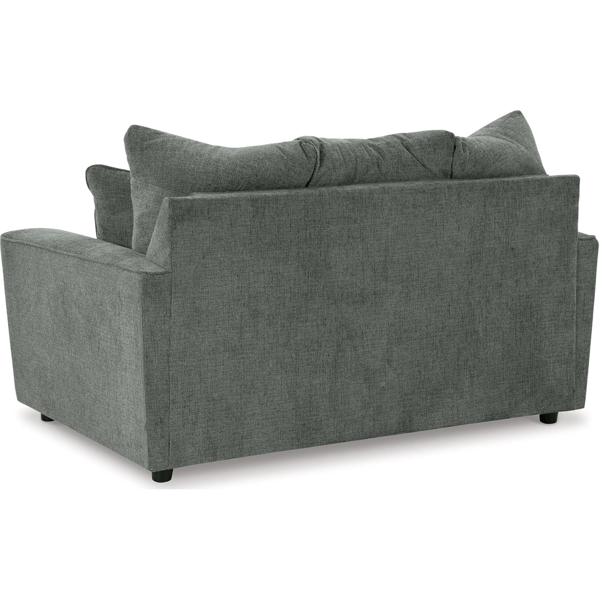 Stairatt Loveseat - Gravel - Image 4