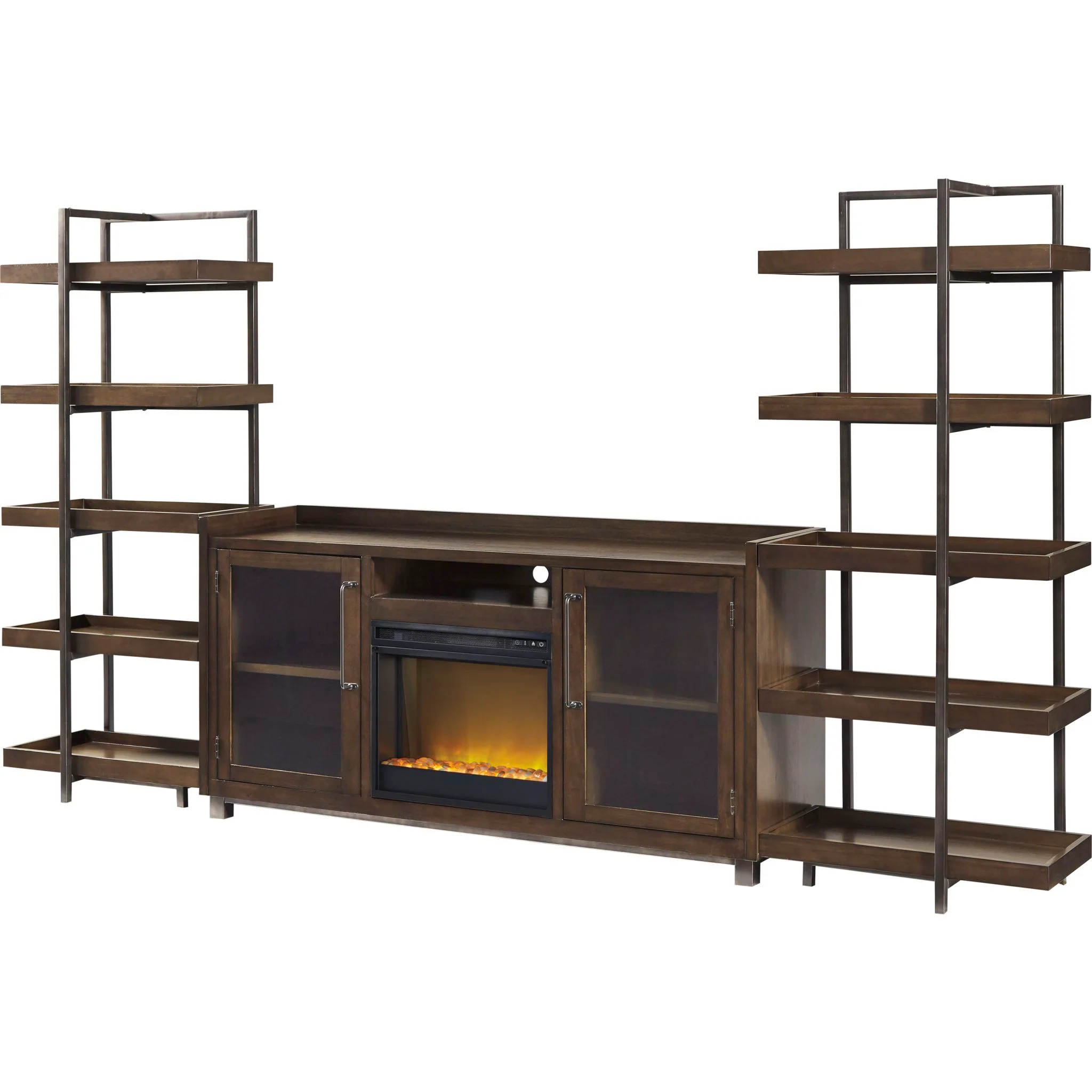 Starmore Entertainment Unit - Brown/Gunmetal - Image 3