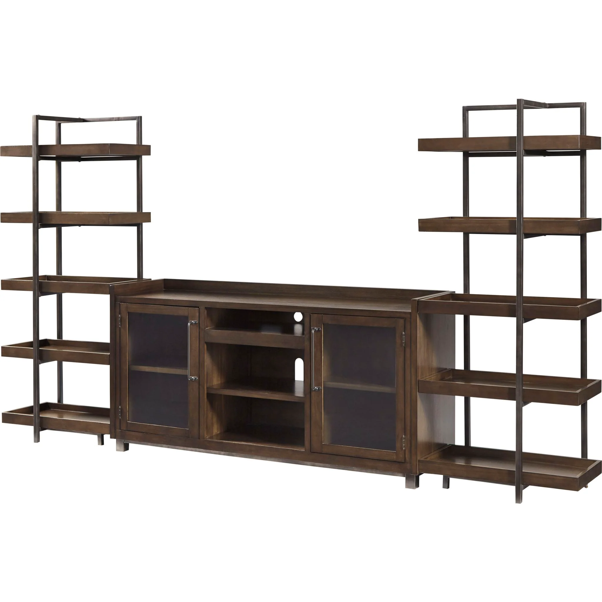 Starmore Entertainment Unit - Brown/Gunmetal - Image 4
