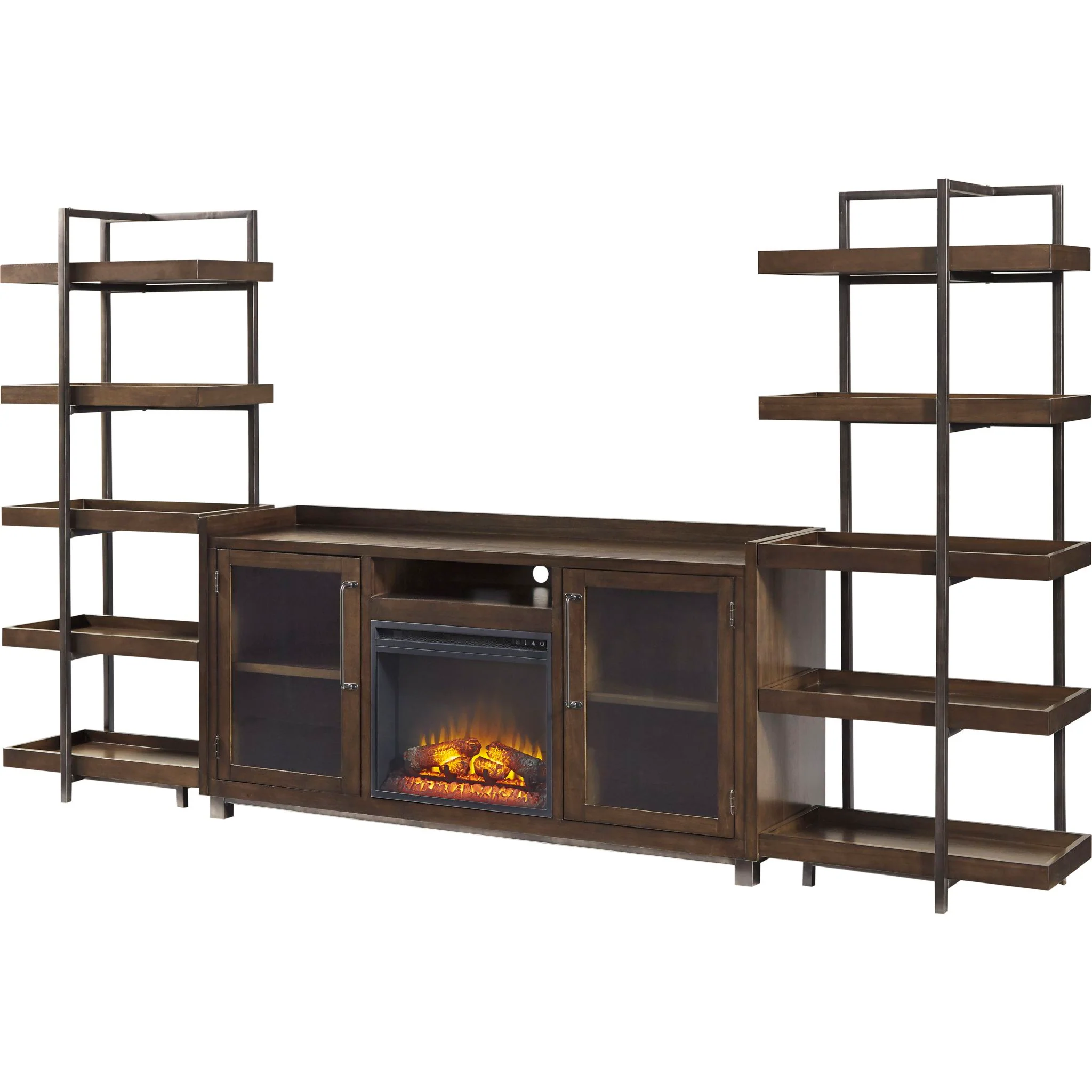 Starmore Entertainment Unit - Brown/Gunmetal - Image 5